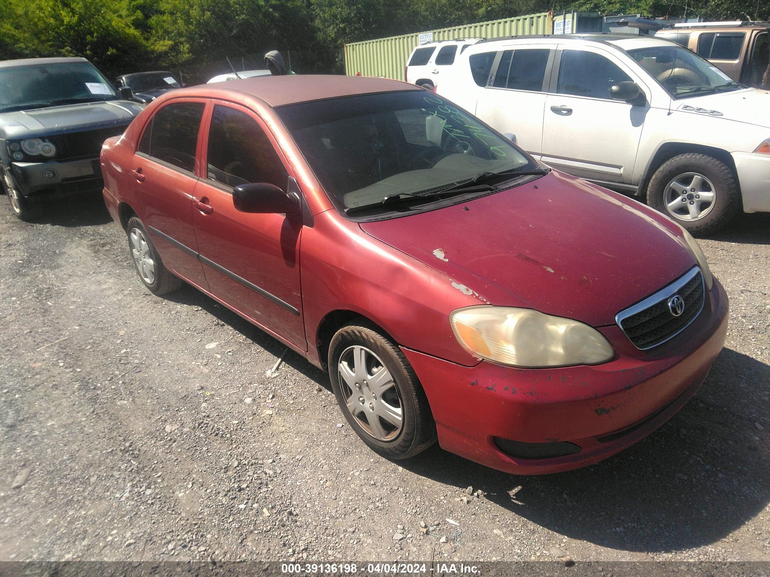 TOYOTA COROLLA 2008 1nxbr32e88z974382