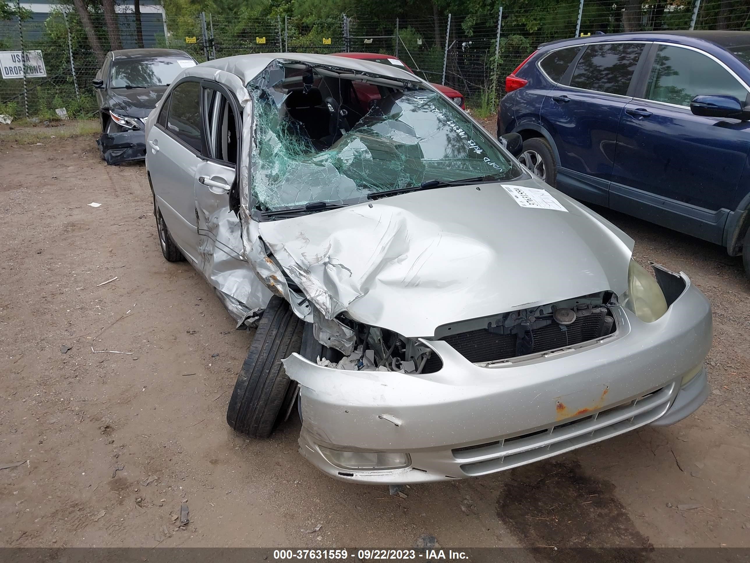 TOYOTA COROLLA 2003 1nxbr32e93z096258