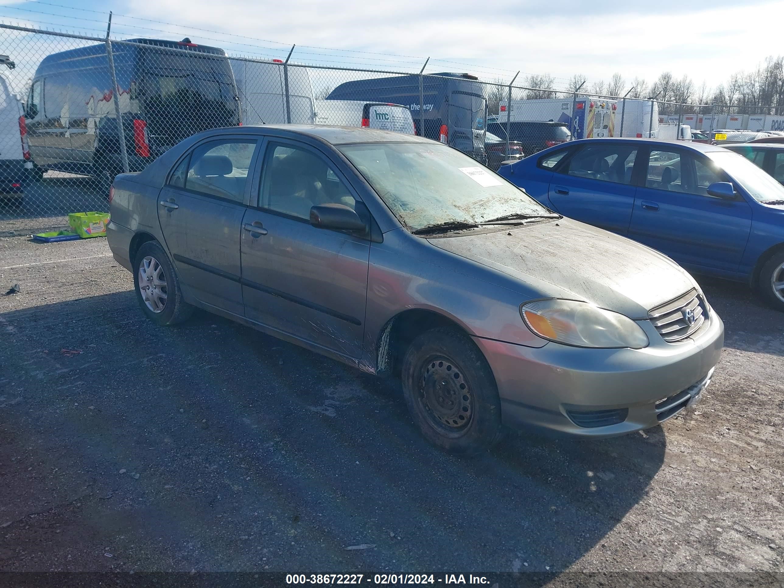 TOYOTA COROLLA 2004 1nxbr32e94z252073