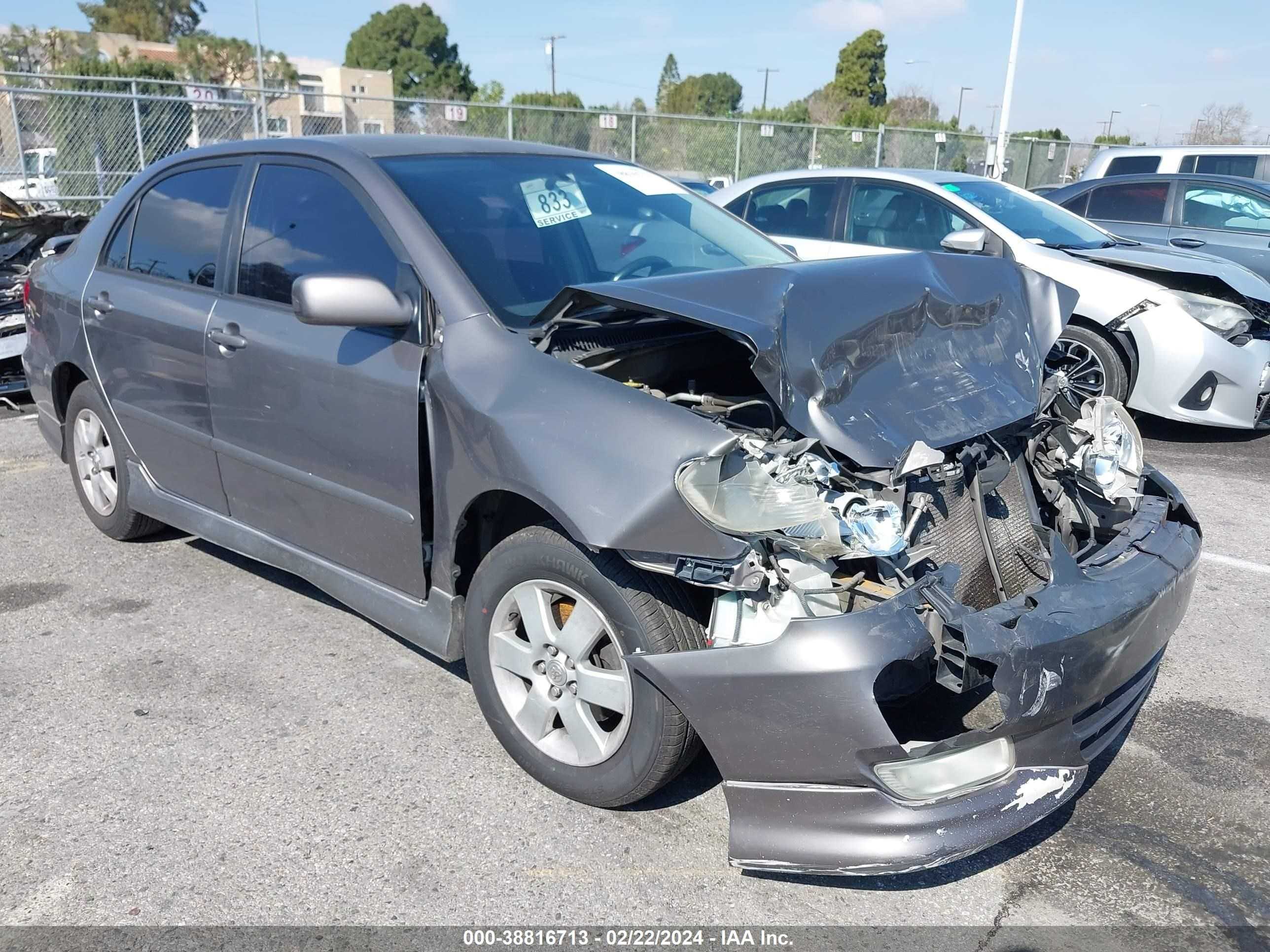 TOYOTA COROLLA 2004 1nxbr32e94z268550