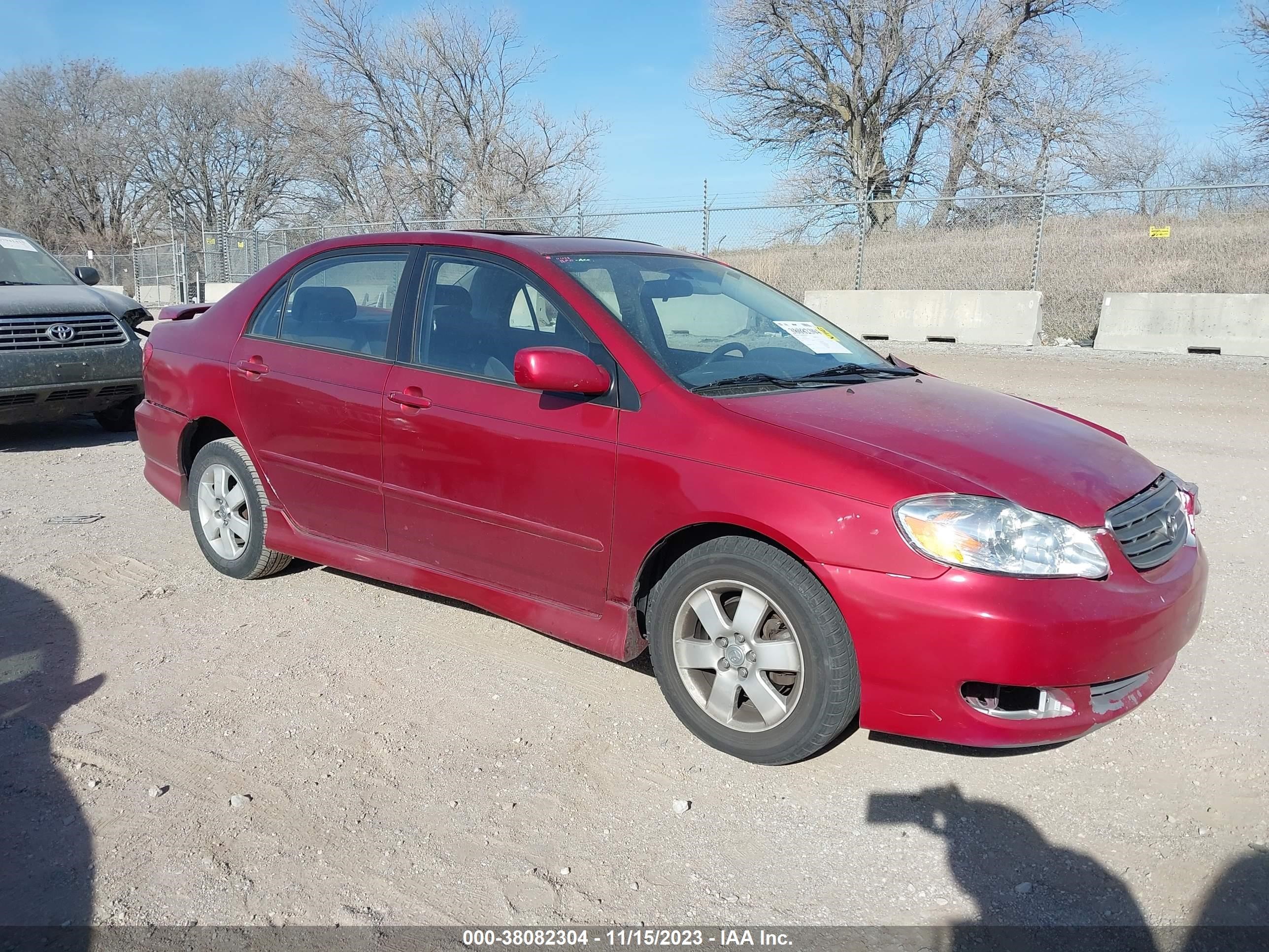 TOYOTA COROLLA 2004 1nxbr32e94z271819