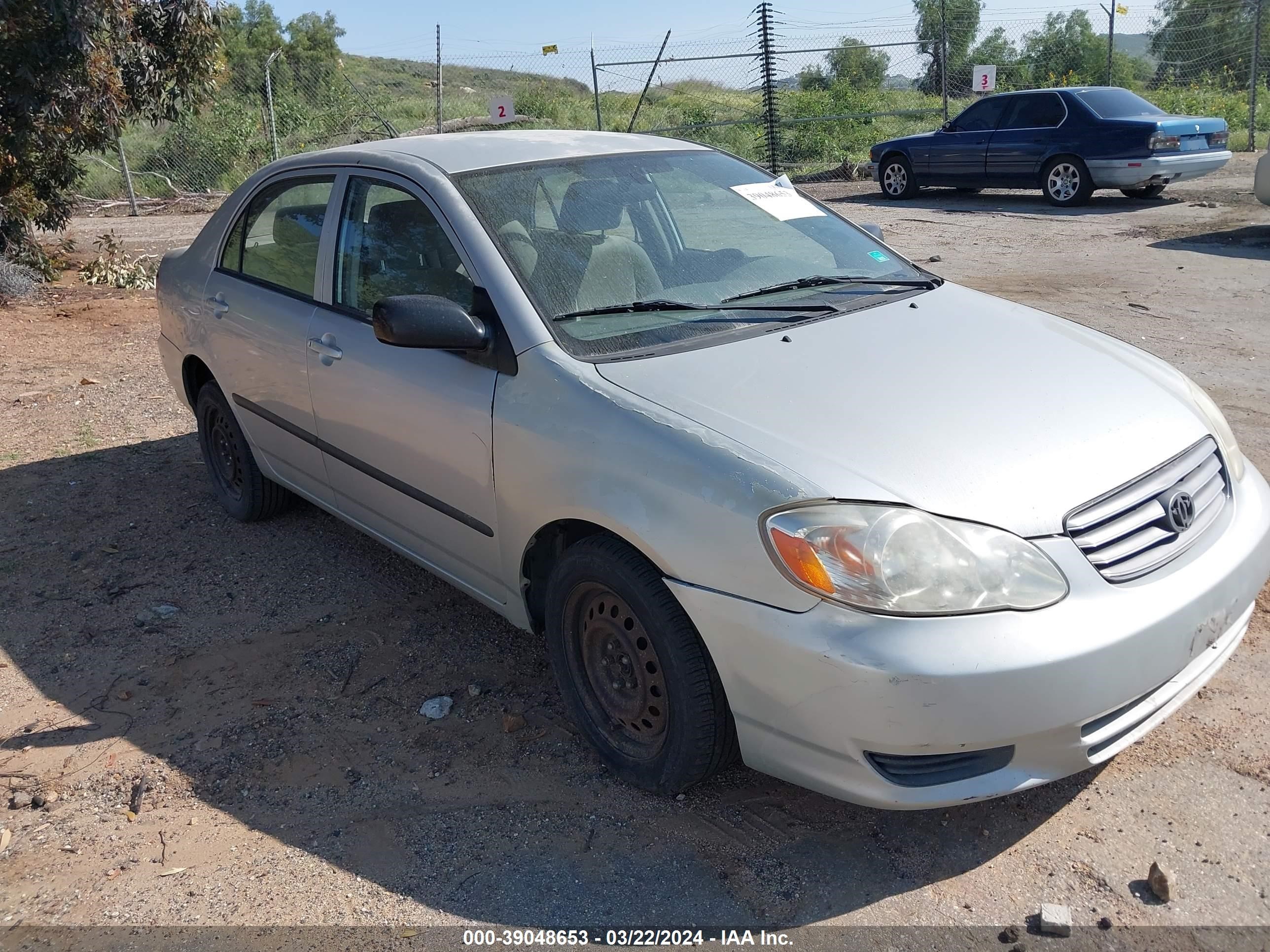 TOYOTA COROLLA 2004 1nxbr32e94z320825