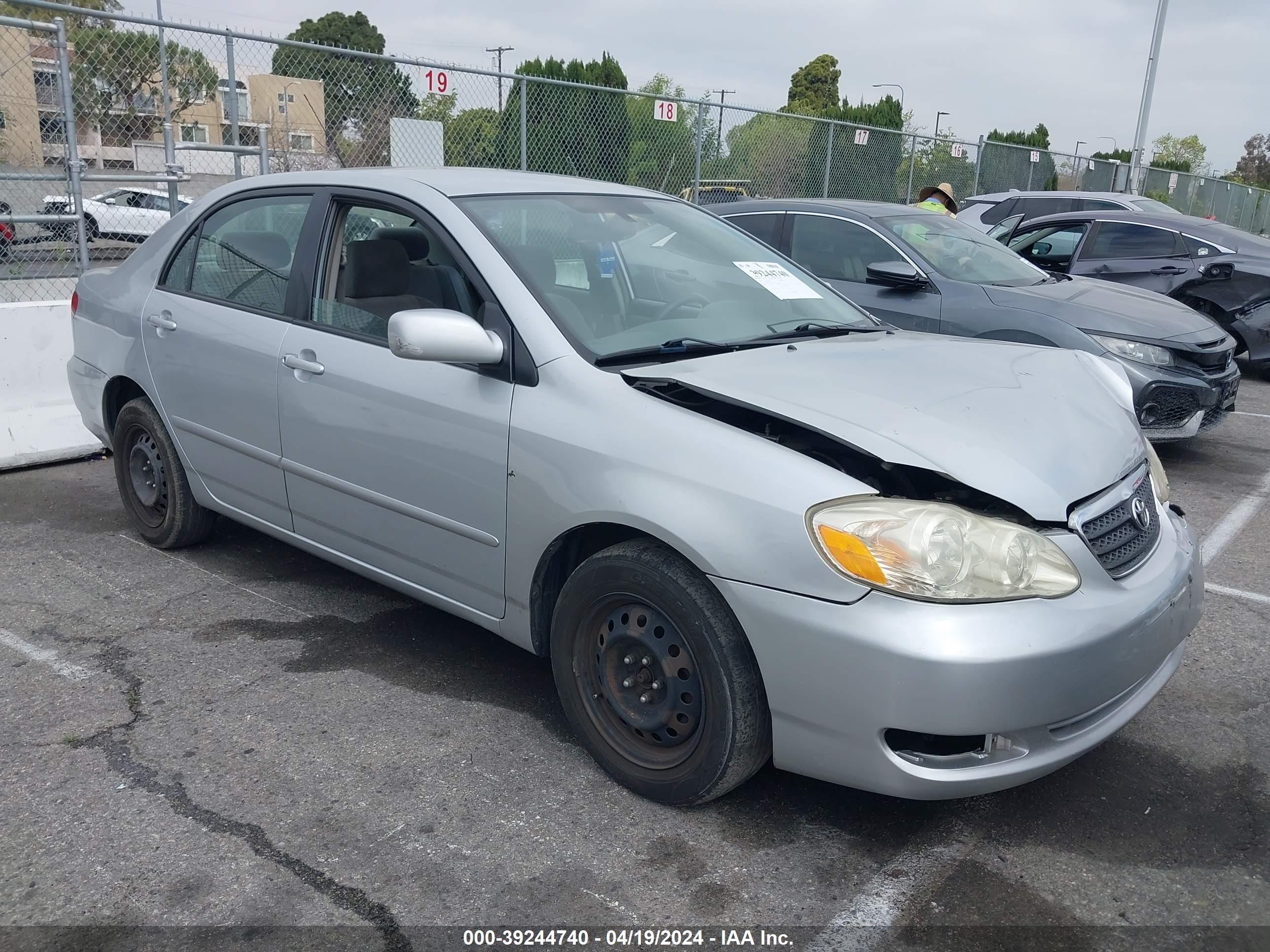 TOYOTA COROLLA 2007 1nxbr32e97z773072