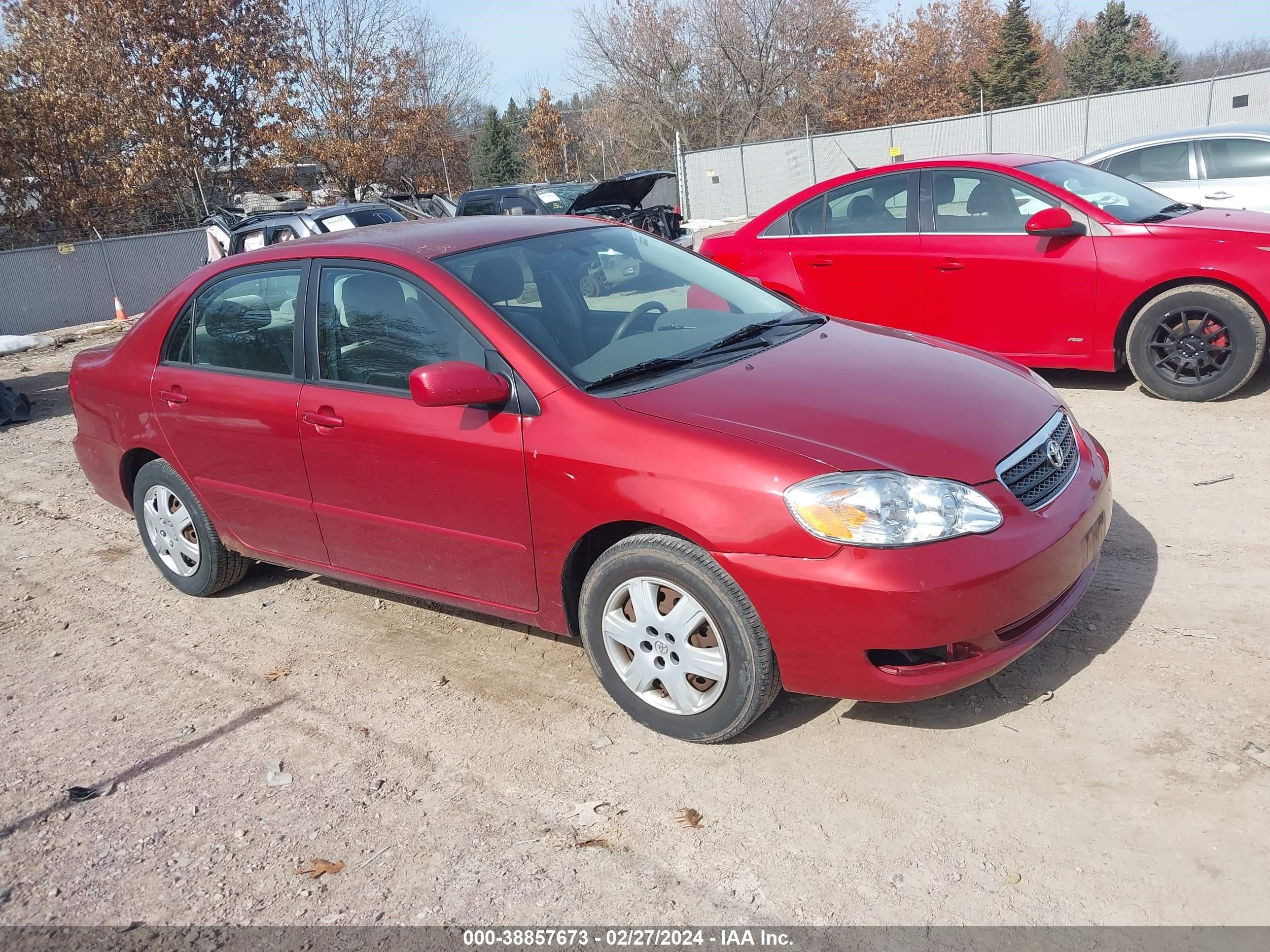 TOYOTA COROLLA 2008 1nxbr32e98z985262