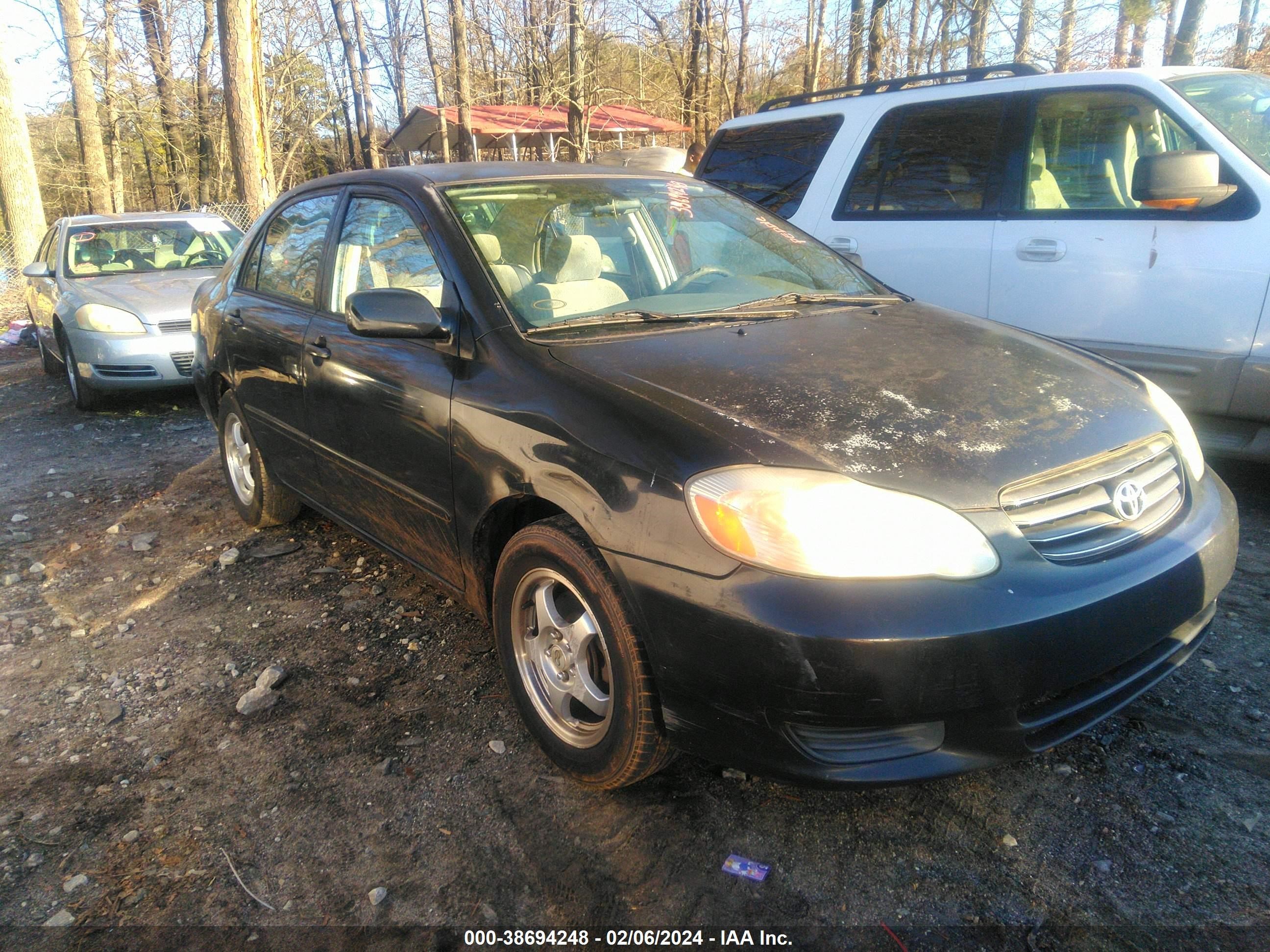 TOYOTA COROLLA 2003 1nxbr32ex3z015493