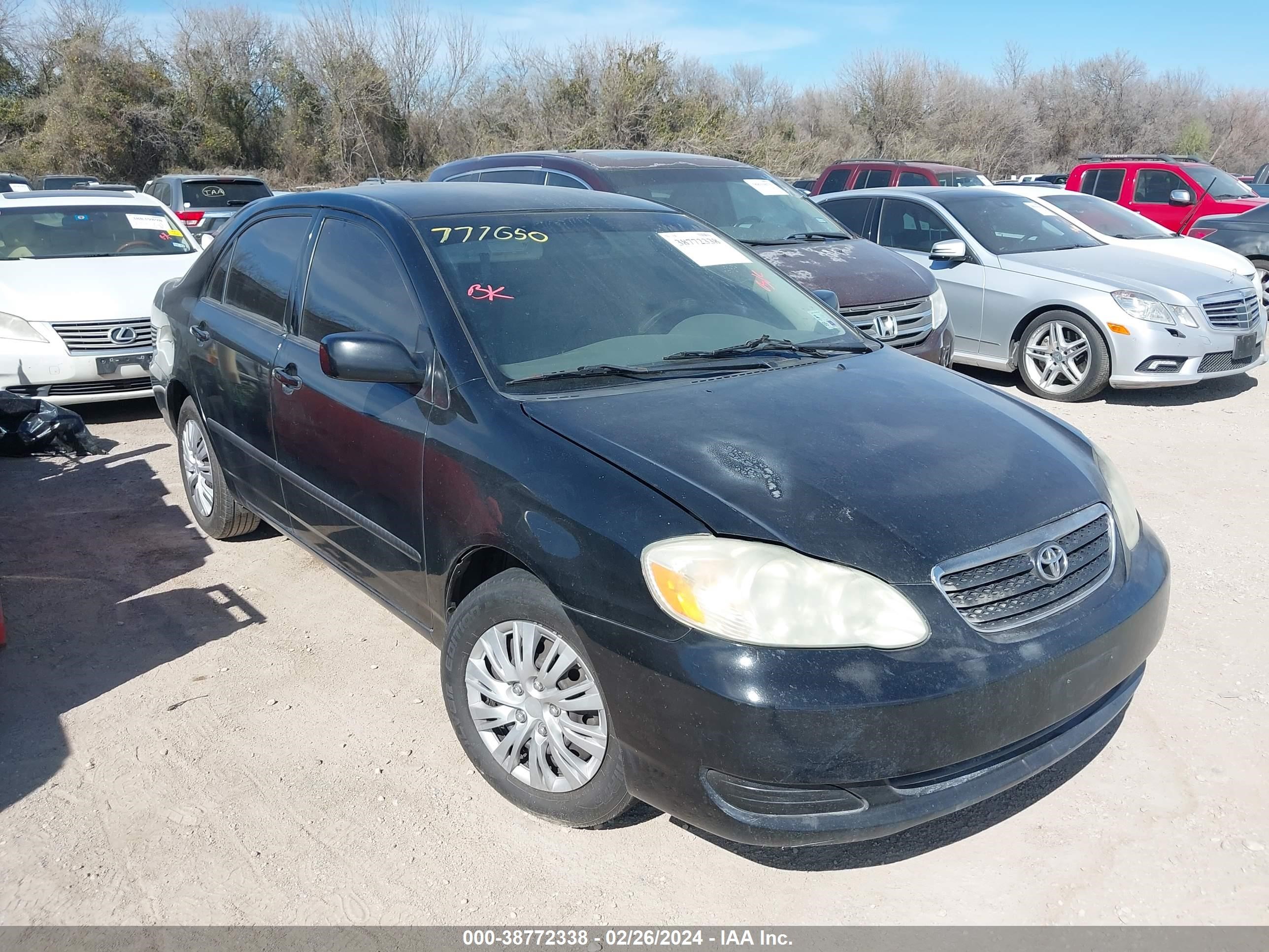 TOYOTA COROLLA 2007 1nxbr32ex7z777650