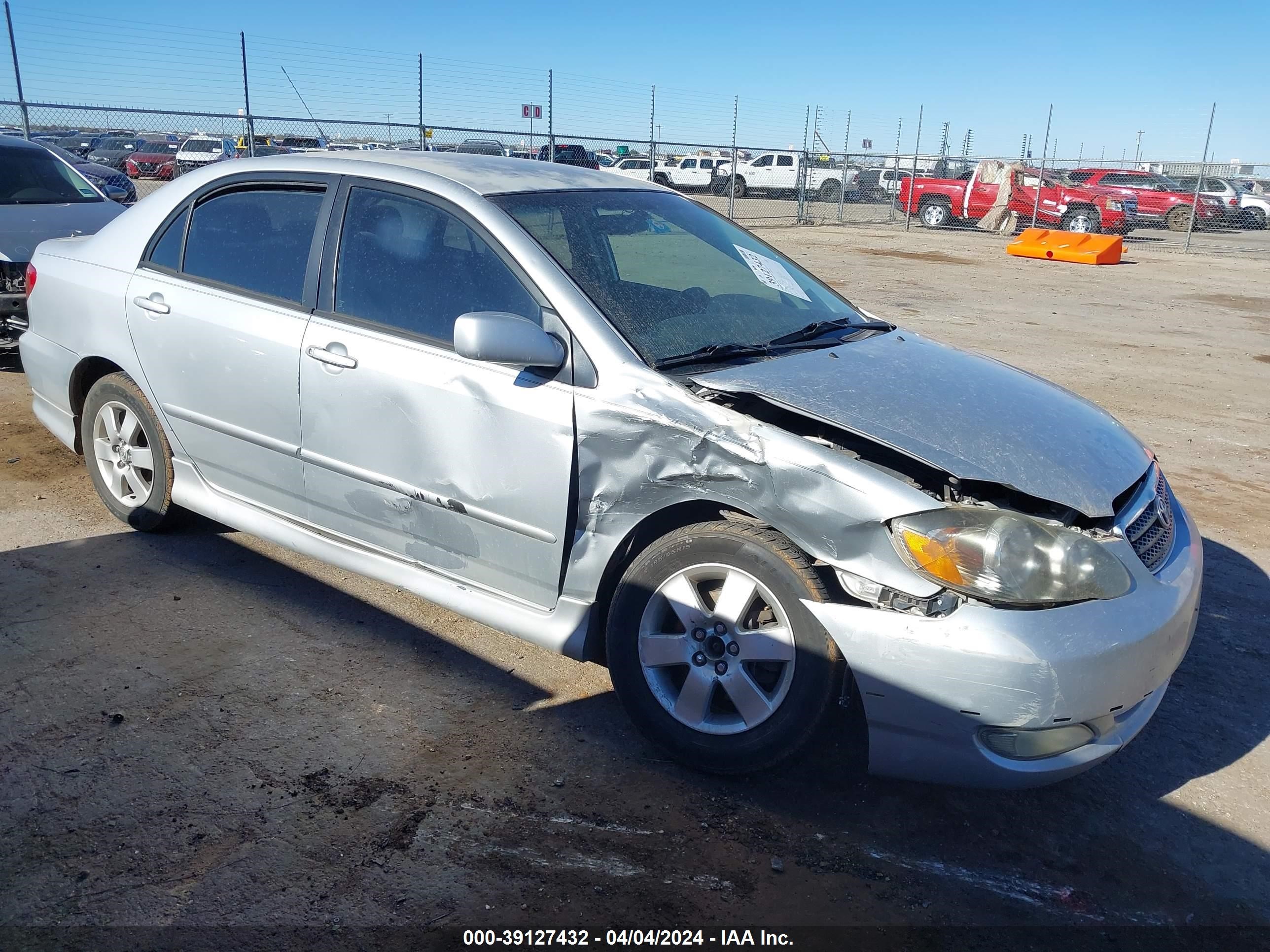 TOYOTA COROLLA 2007 1nxbr32ex7z814339