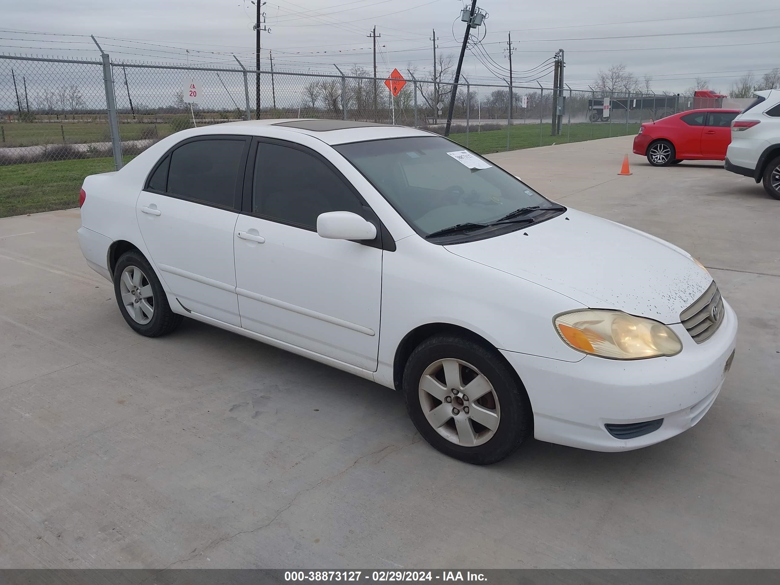 TOYOTA COROLLA 2003 1nxbr38e03z029104