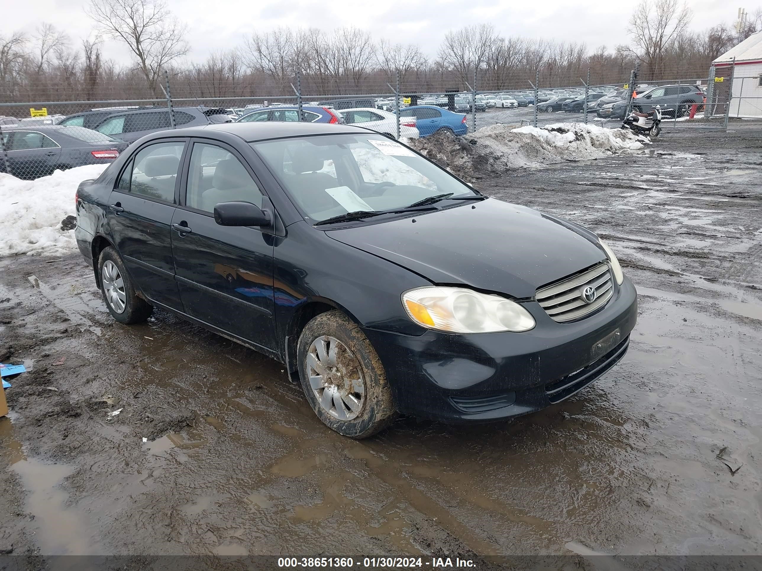 TOYOTA COROLLA 2004 1nxbr38e74z258090