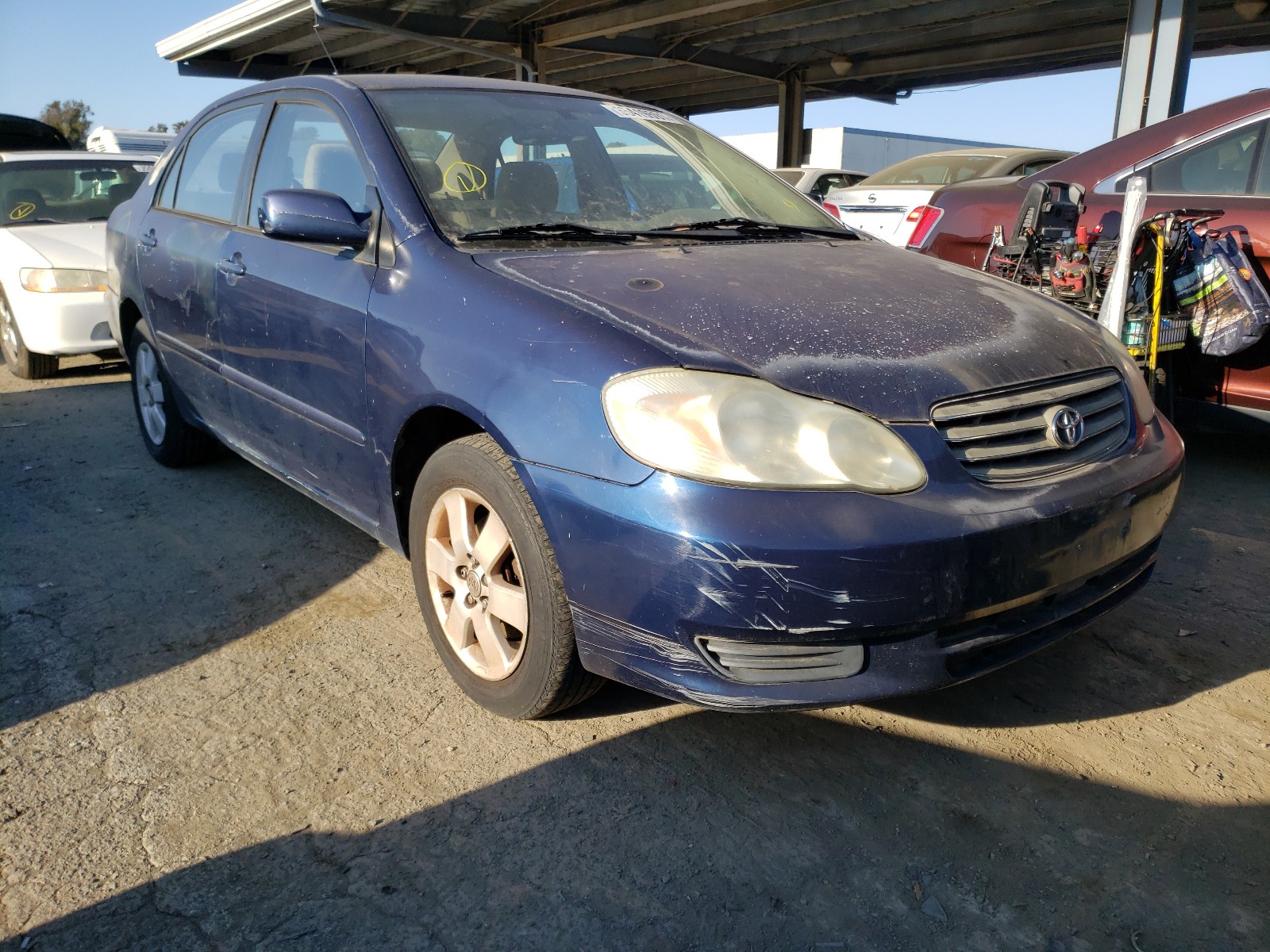 TOYOTA COROLLA CE 2003 1nxbr38e83z137079