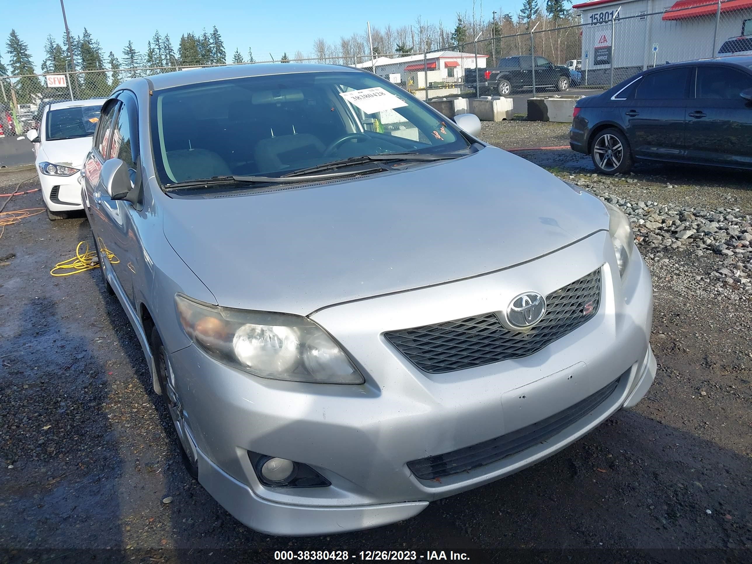 TOYOTA COROLLA 2009 1nxbu40e09z017527