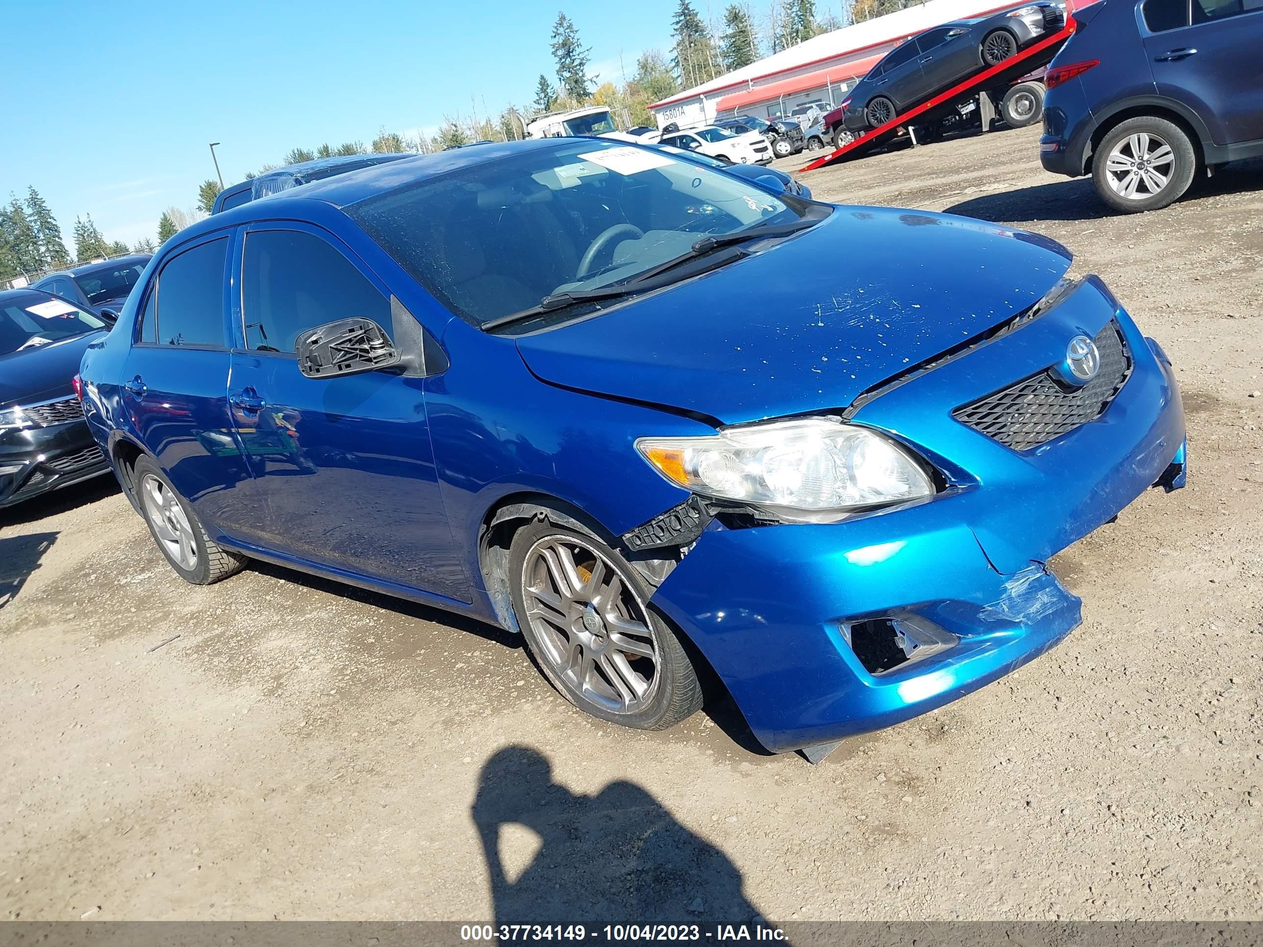 TOYOTA COROLLA 2009 1nxbu40e09z085472