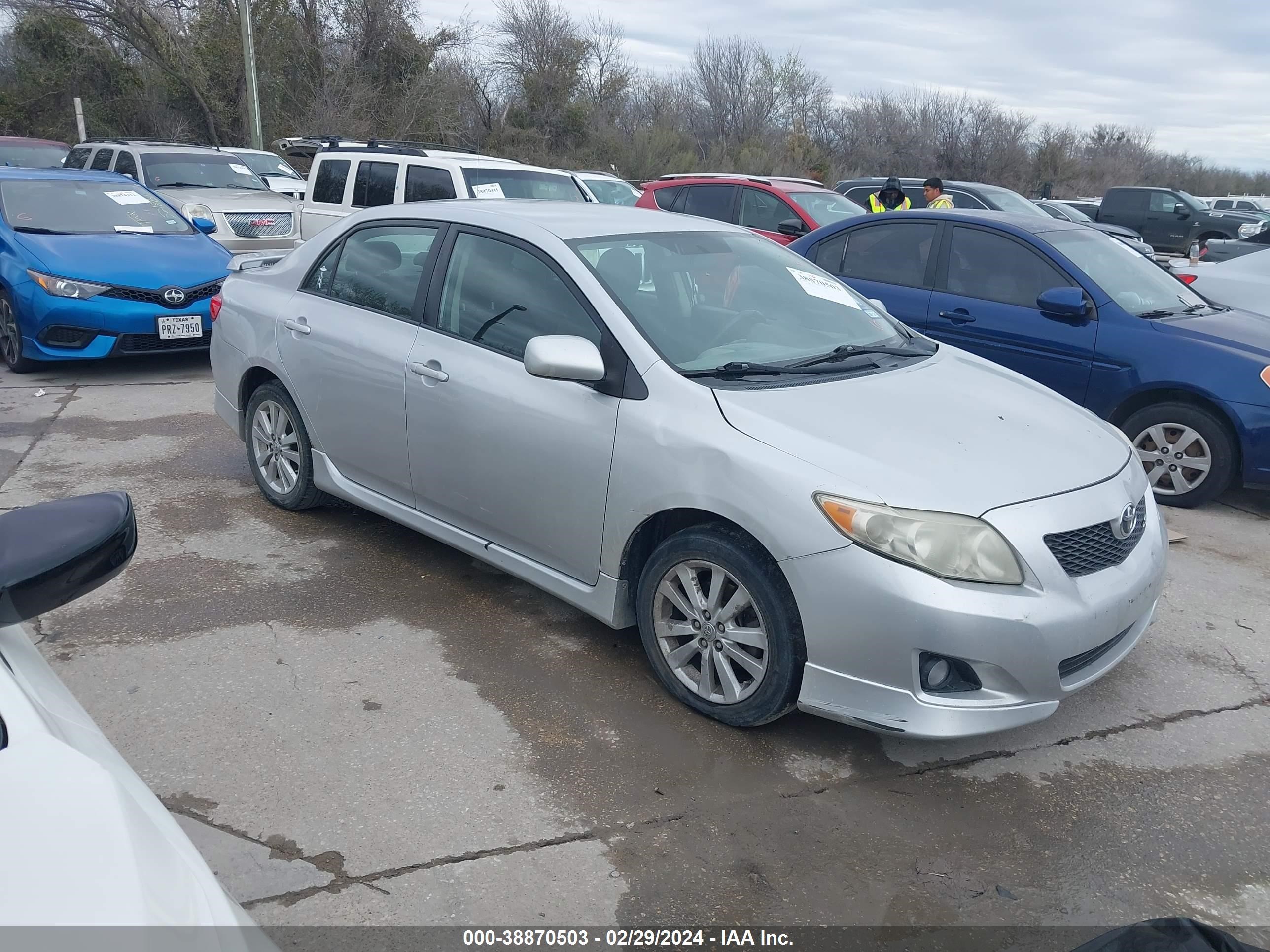 TOYOTA COROLLA 2009 1nxbu40e09z097685