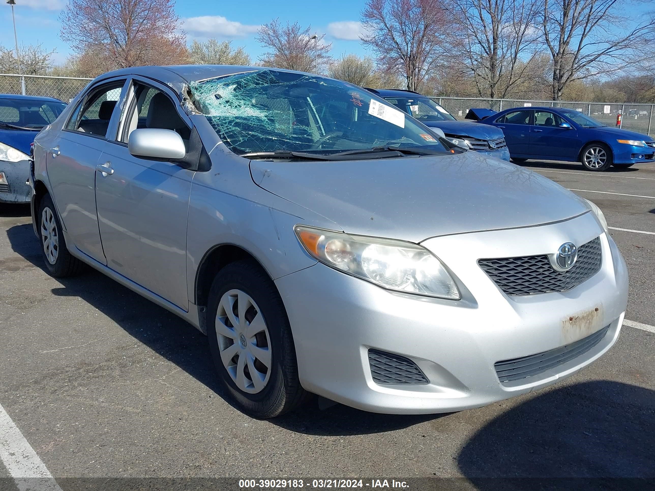 TOYOTA COROLLA 2009 1nxbu40e09z113822