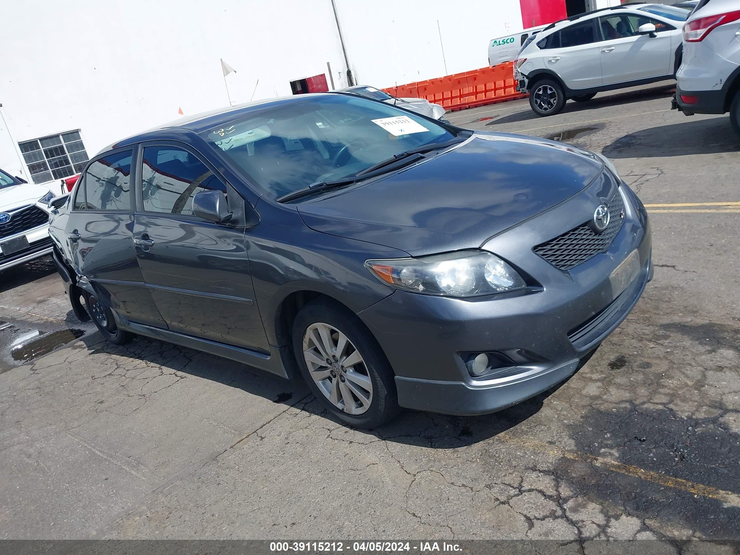 TOYOTA COROLLA 2009 1nxbu40e09z144570