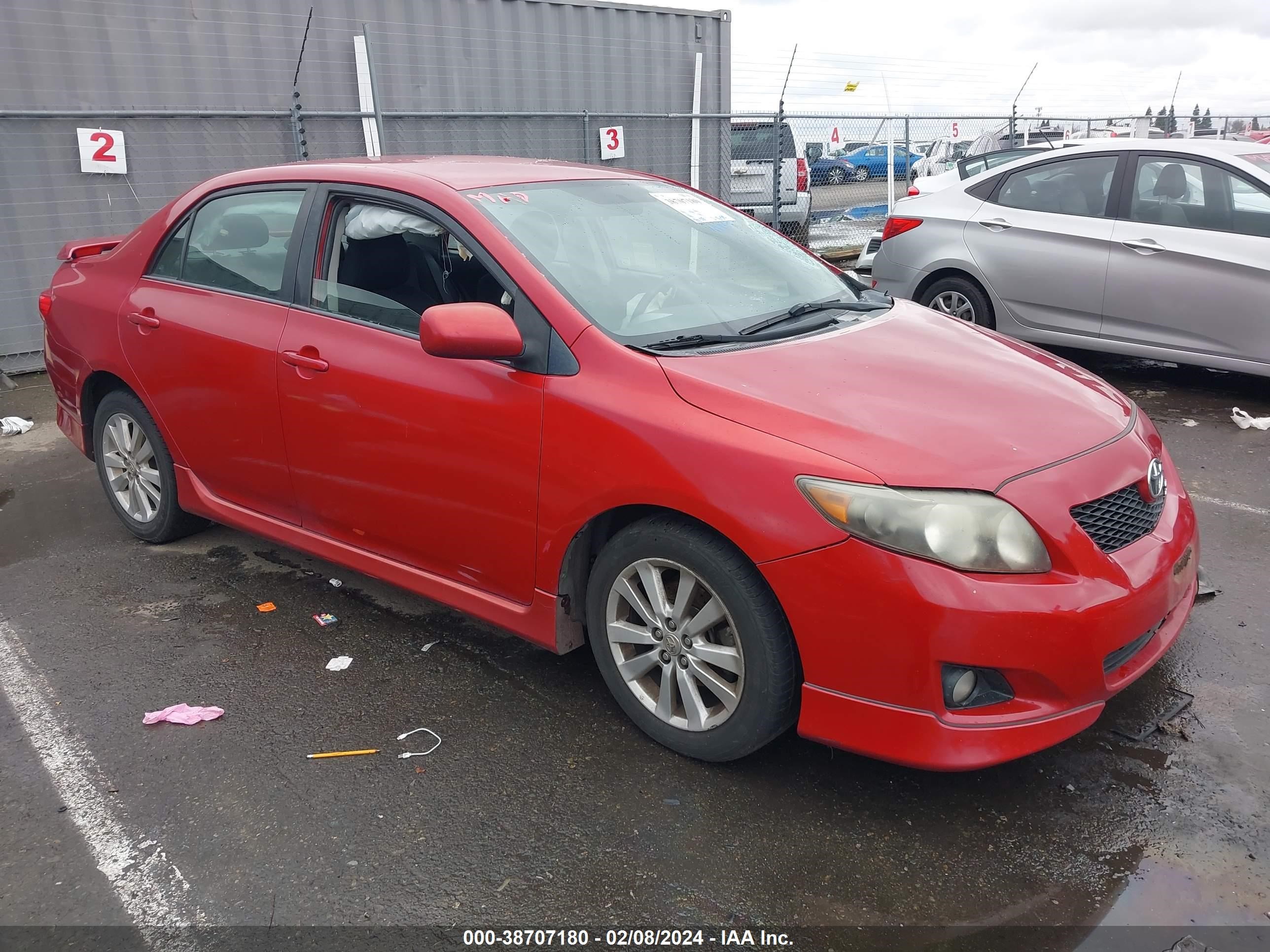 TOYOTA COROLLA 2009 1nxbu40e09z146903