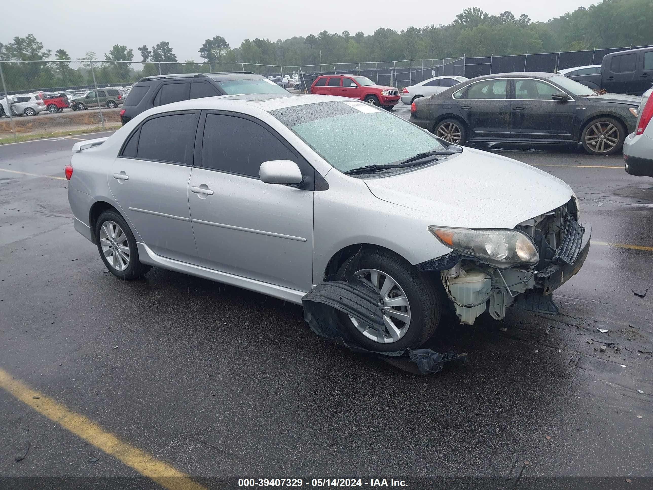 TOYOTA COROLLA 2009 1nxbu40e09z152765