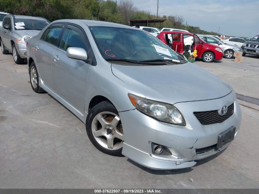 TOYOTA COROLLA 2009 1nxbu40e19z040282