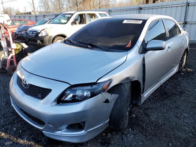 TOYOTA COROLLA BA 2009 1nxbu40e19z061469