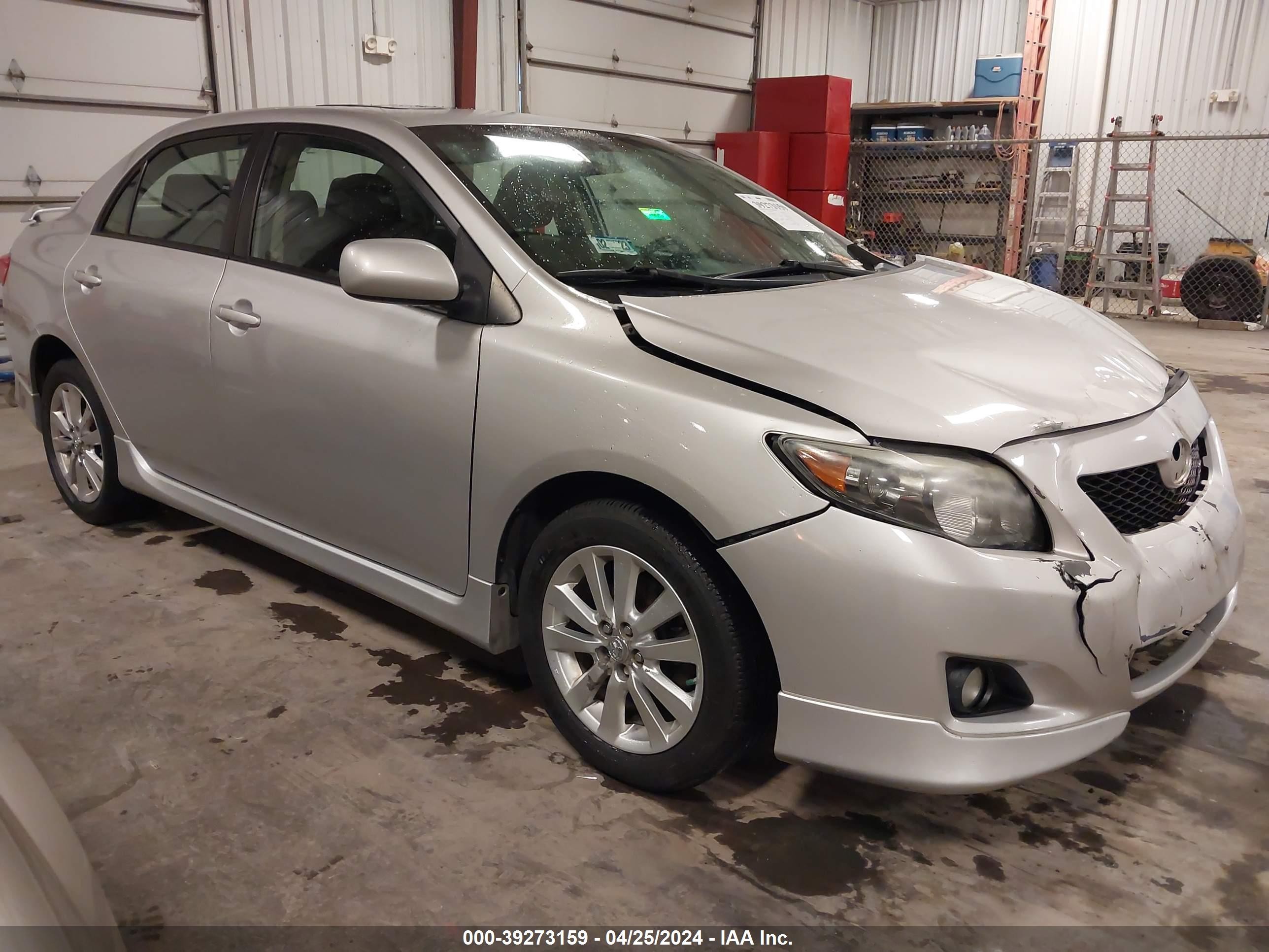 TOYOTA COROLLA 2009 1nxbu40e19z095444