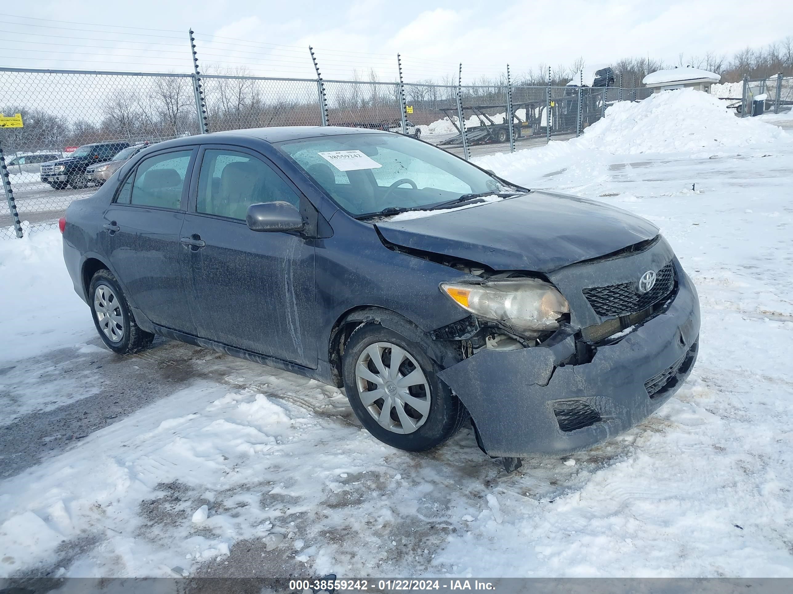 TOYOTA COROLLA 2009 1nxbu40e19z151446