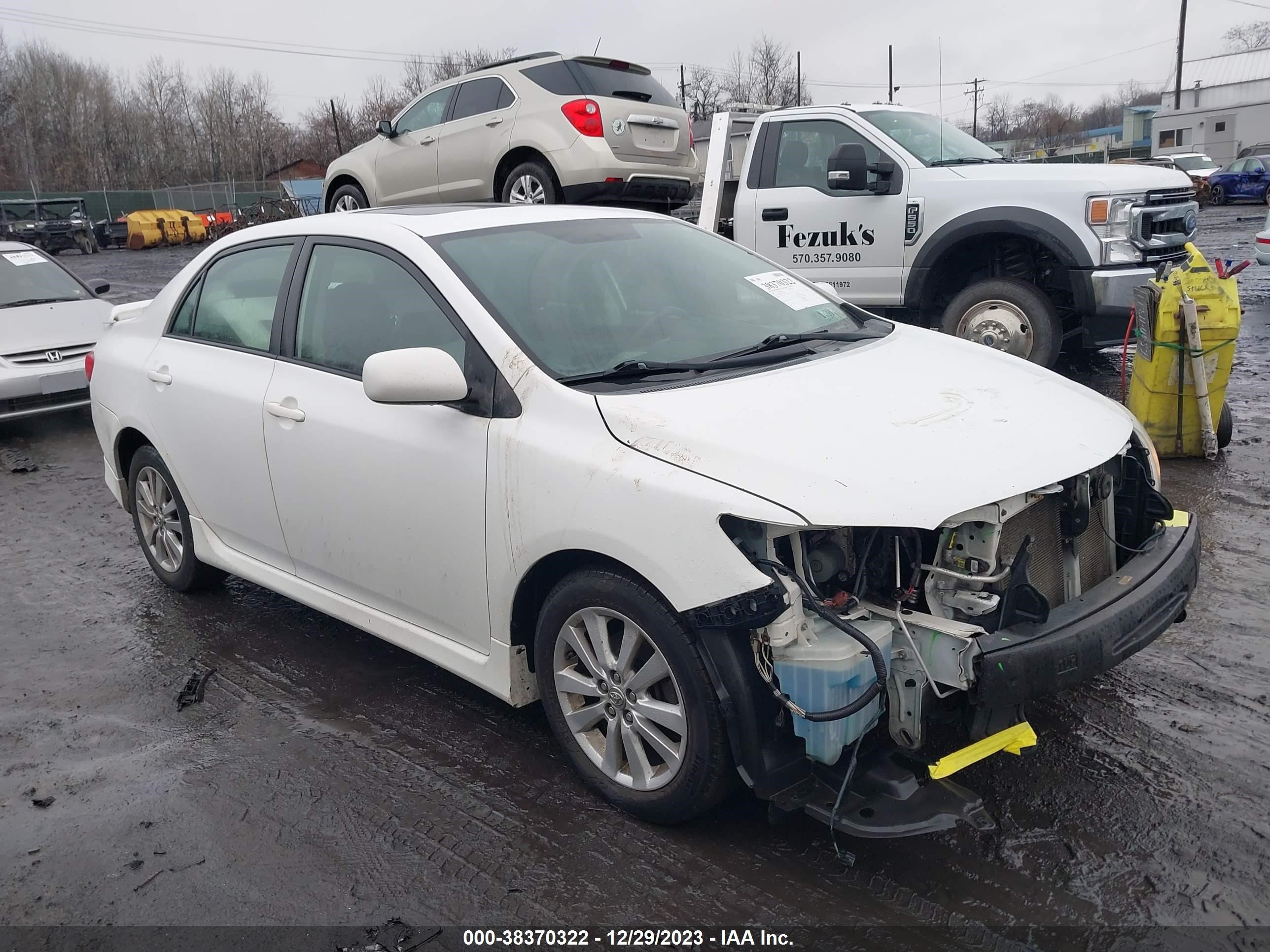 TOYOTA COROLLA 2009 1nxbu40e19z155237