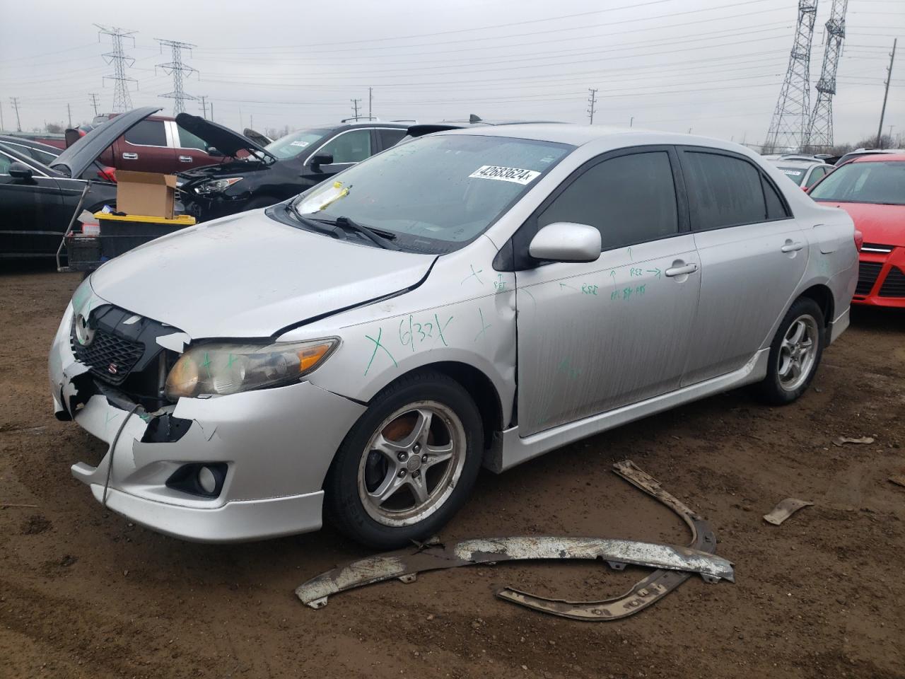 TOYOTA COROLLA 2009 1nxbu40e29z003550