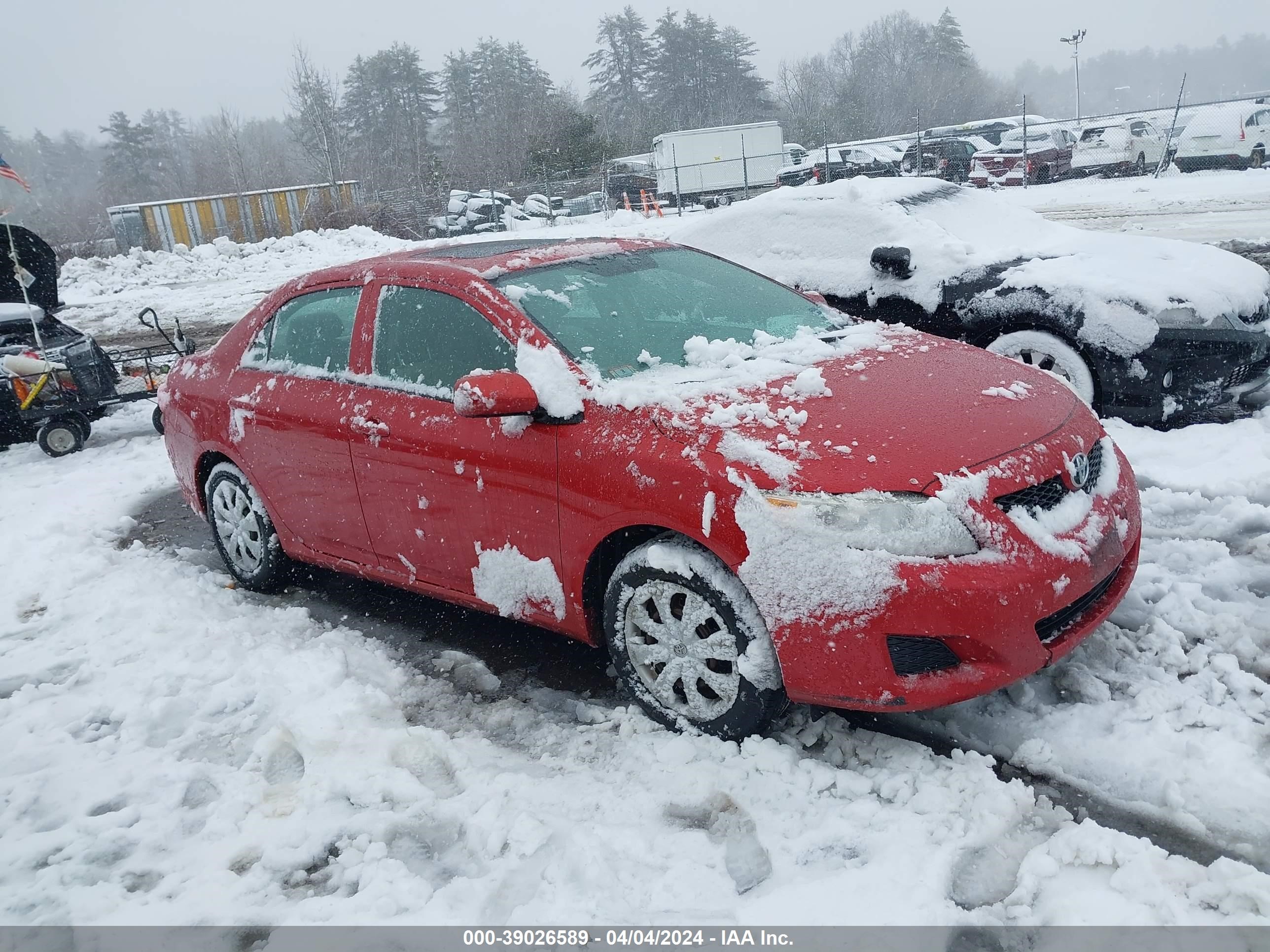 TOYOTA COROLLA 2009 1nxbu40e29z054532