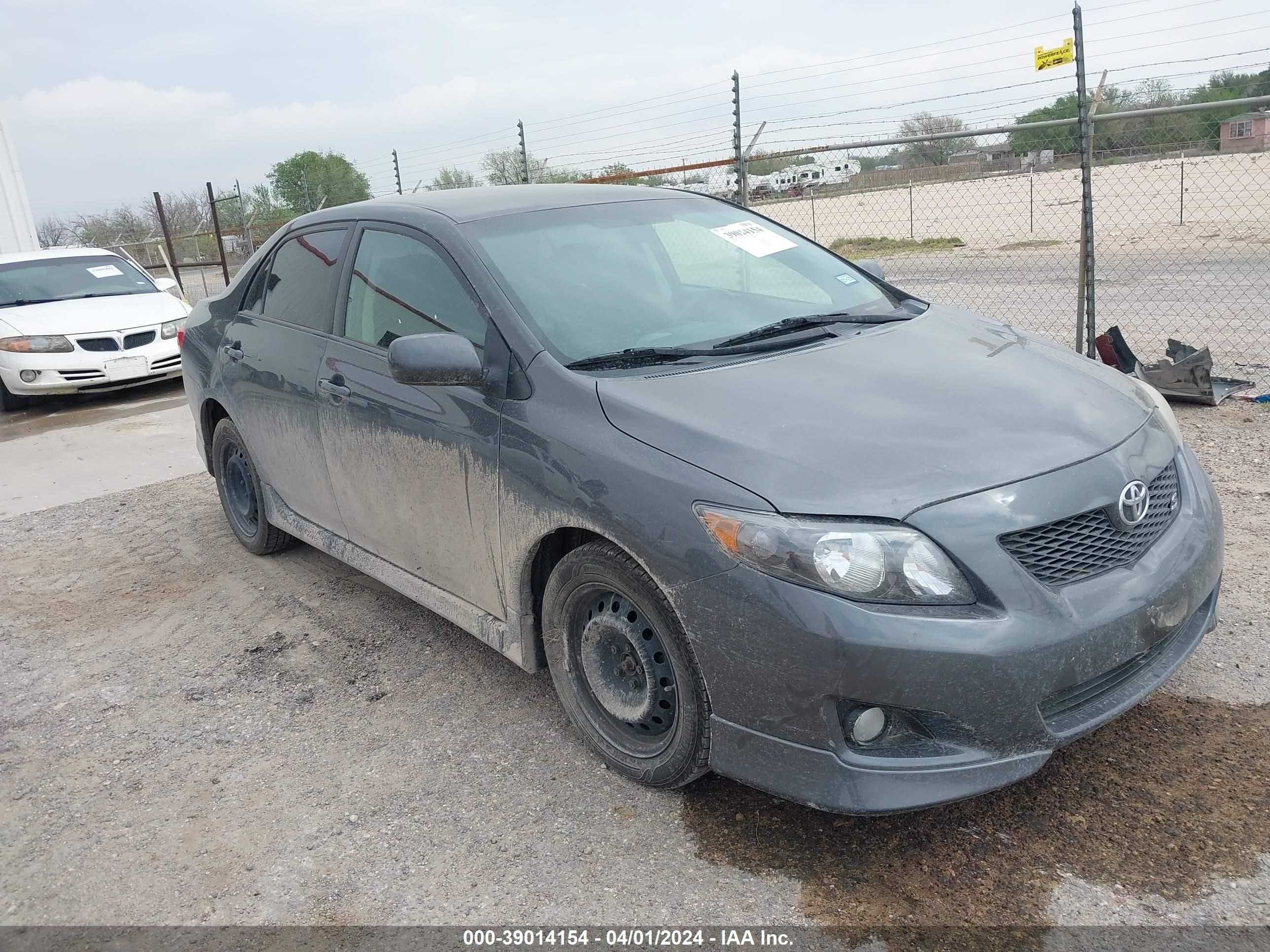 TOYOTA COROLLA 2009 1nxbu40e29z072710