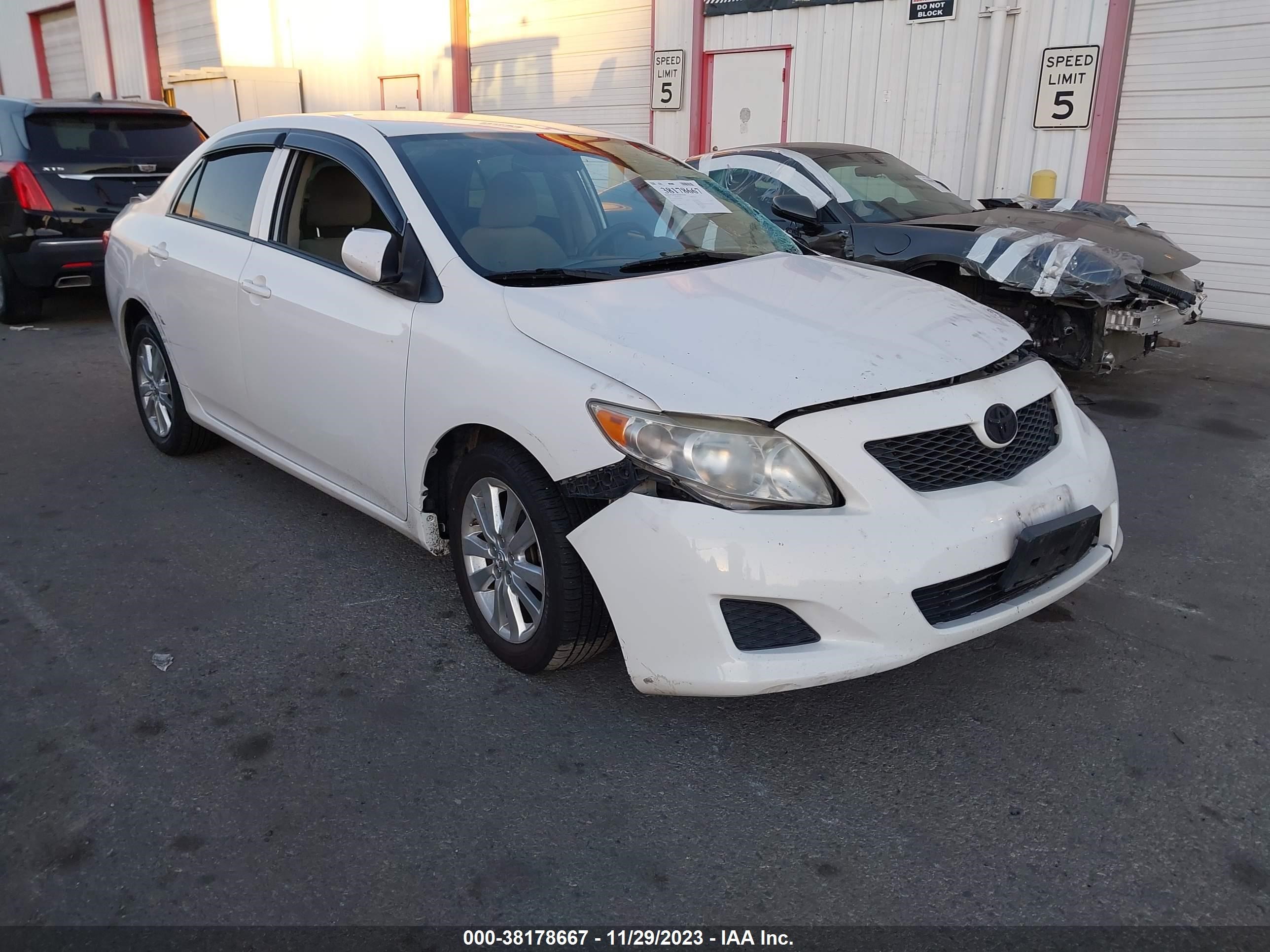 TOYOTA COROLLA 2009 1nxbu40e39z013732