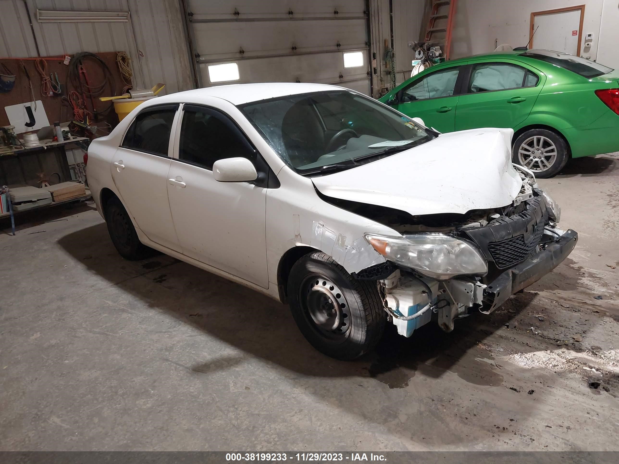 TOYOTA COROLLA 2009 1nxbu40e39z132039