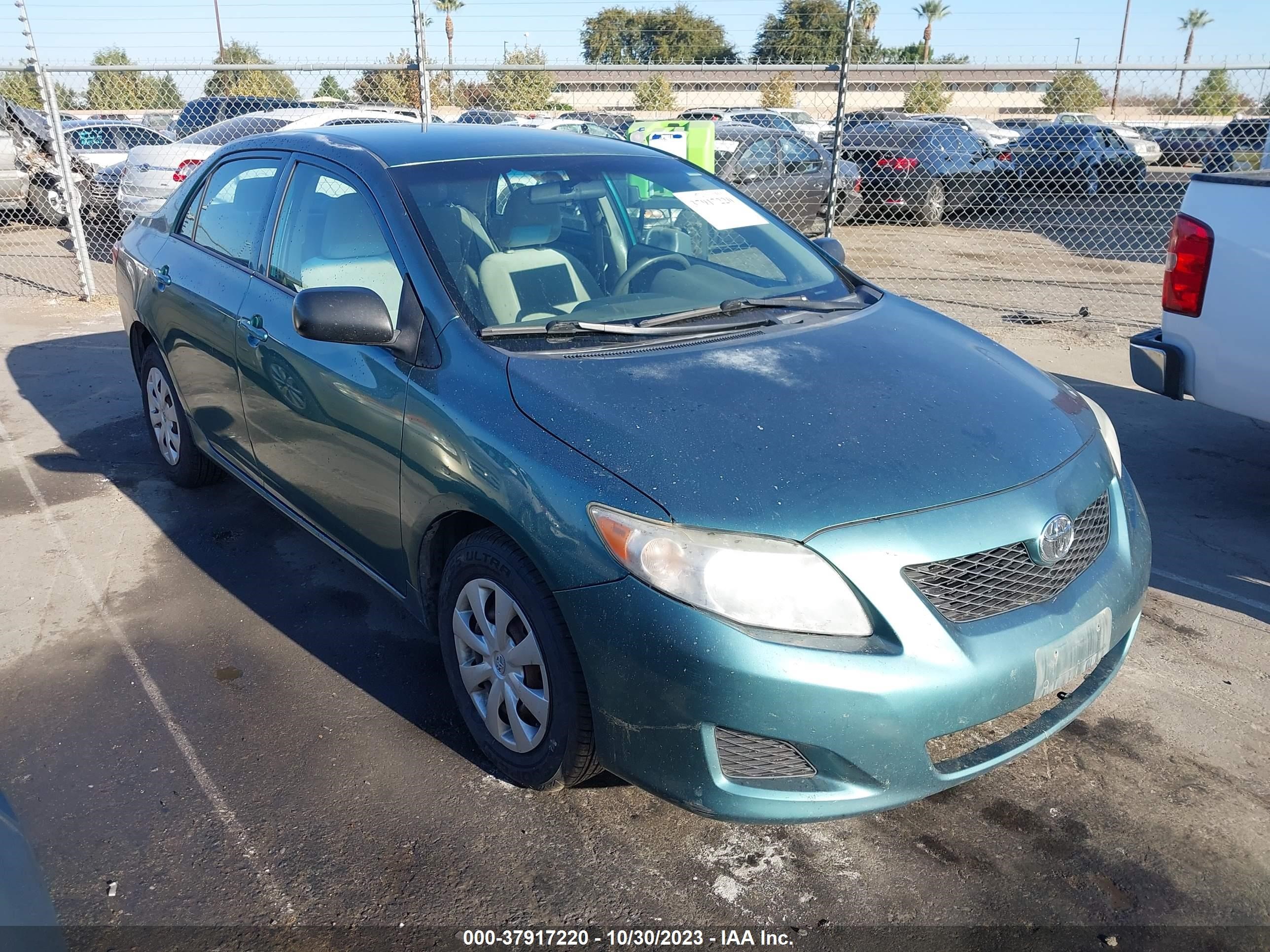 TOYOTA COROLLA 2009 1nxbu40e39z134020