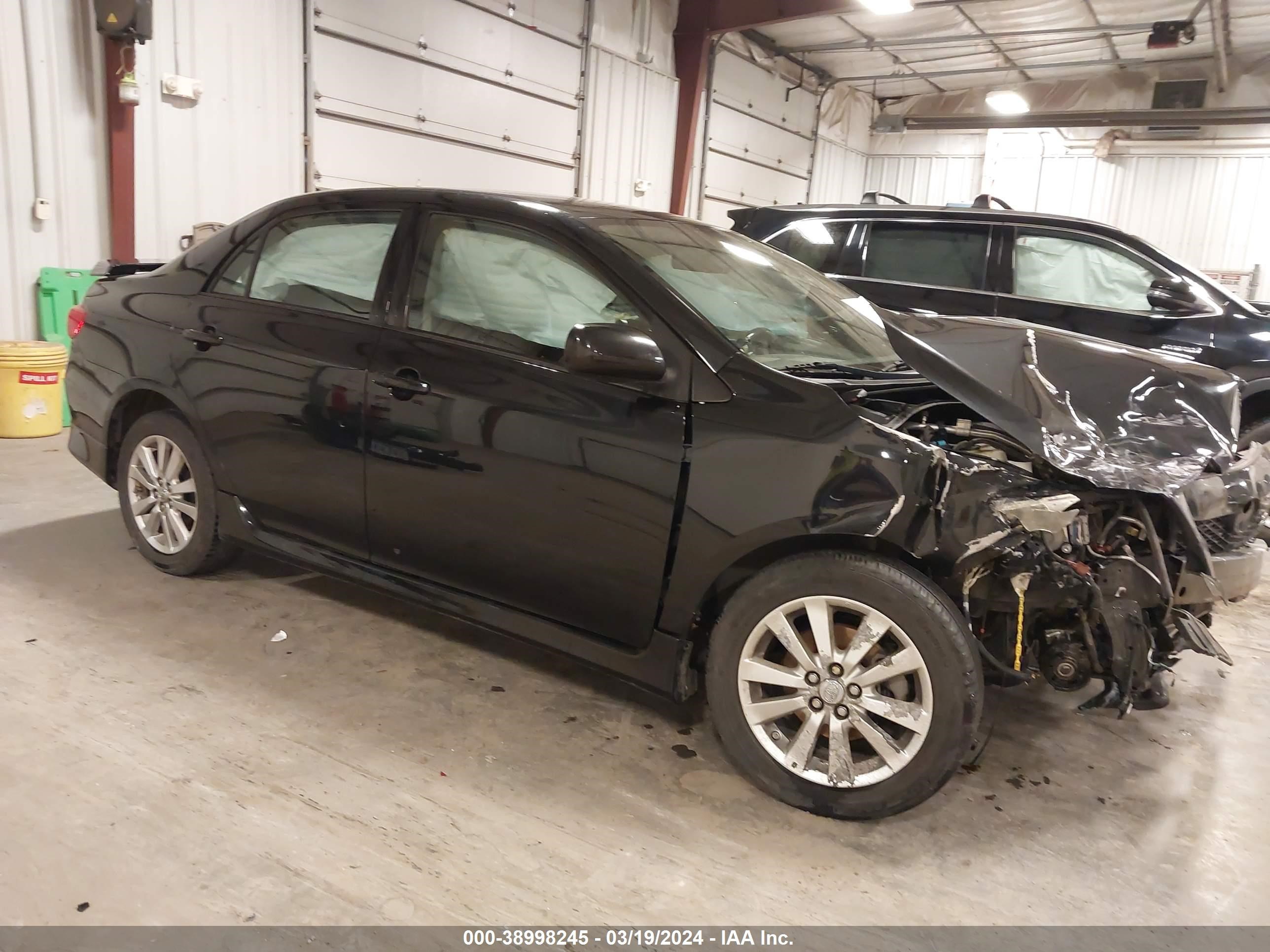 TOYOTA COROLLA 2009 1nxbu40e39z136317