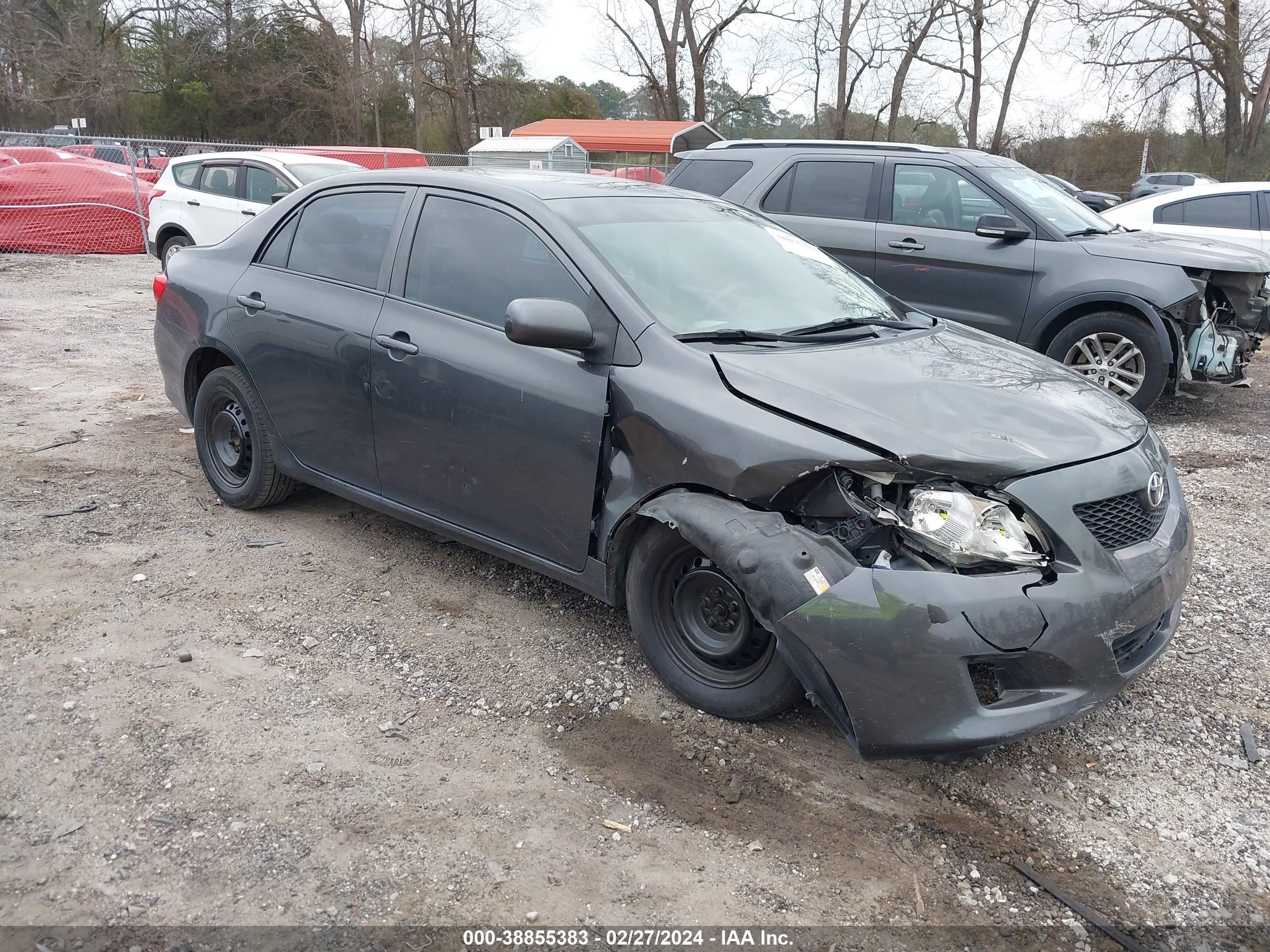 TOYOTA COROLLA 2009 1nxbu40e39z142229