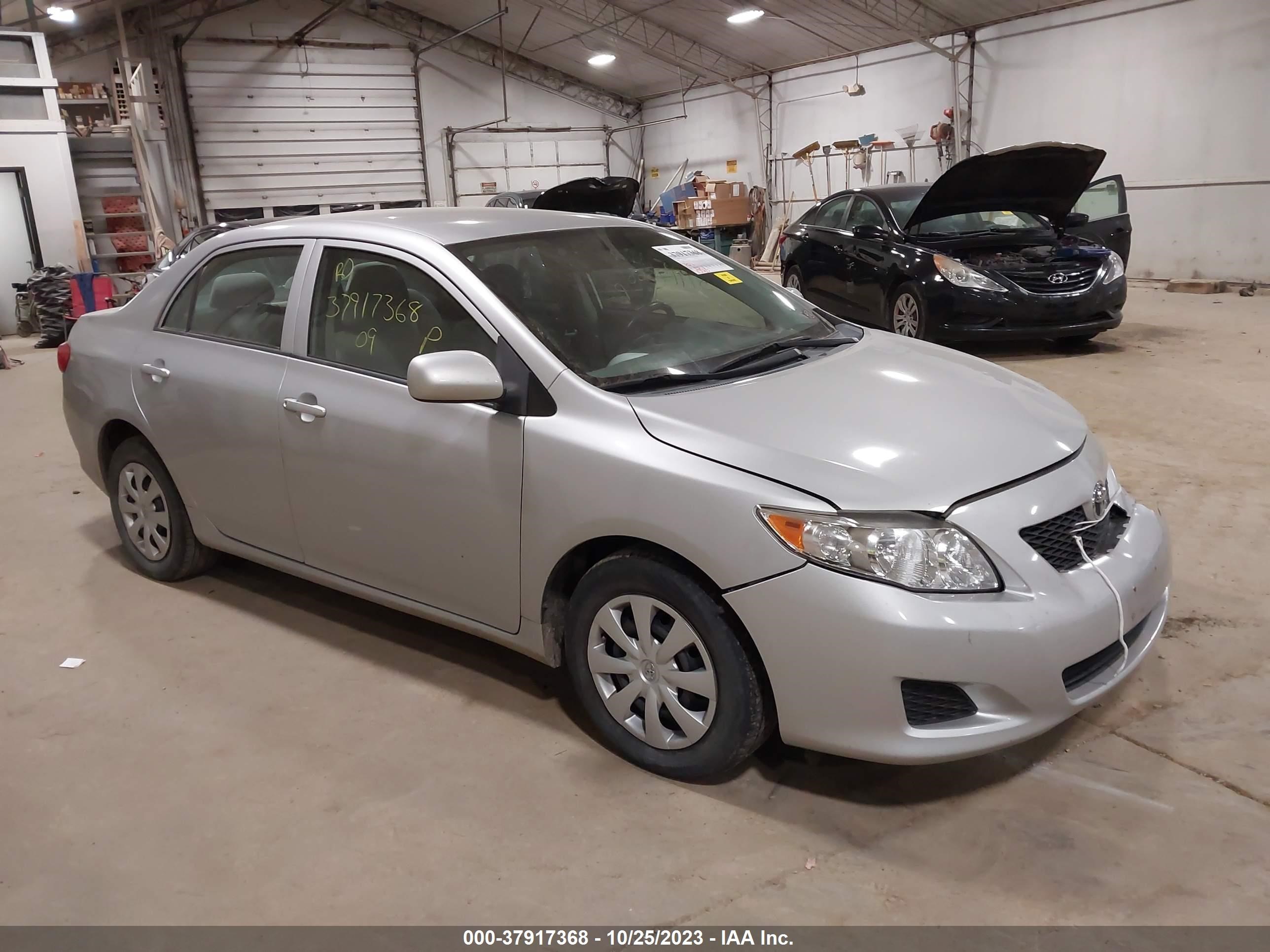 TOYOTA COROLLA 2009 1nxbu40e49z021676