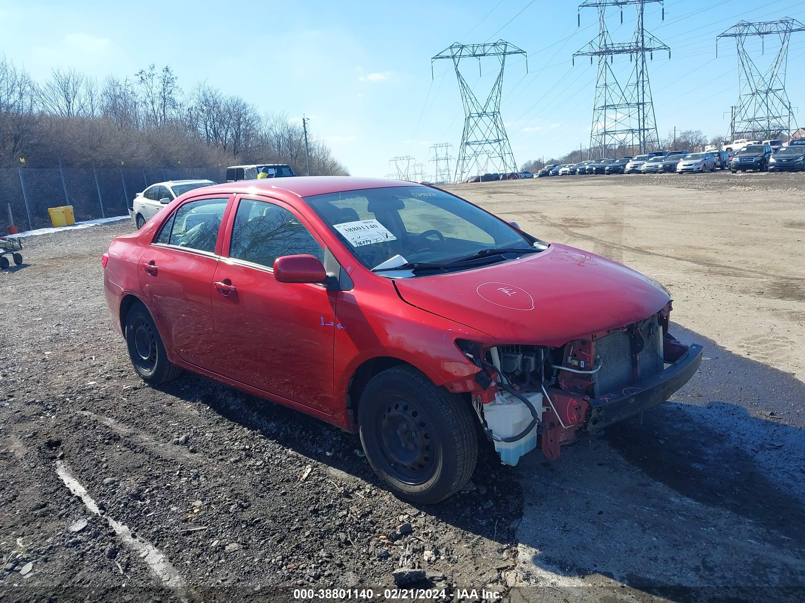 TOYOTA COROLLA 2009 1nxbu40e49z024027