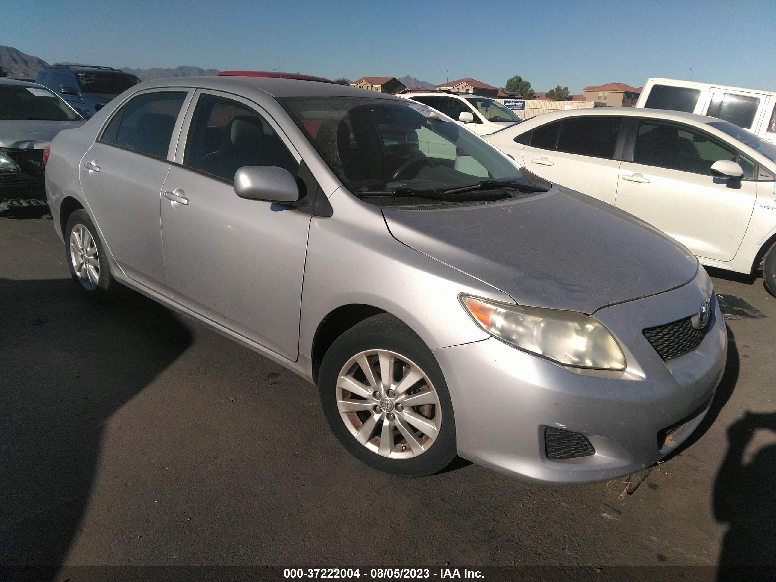 TOYOTA COROLLA 2009 1nxbu40e49z039899