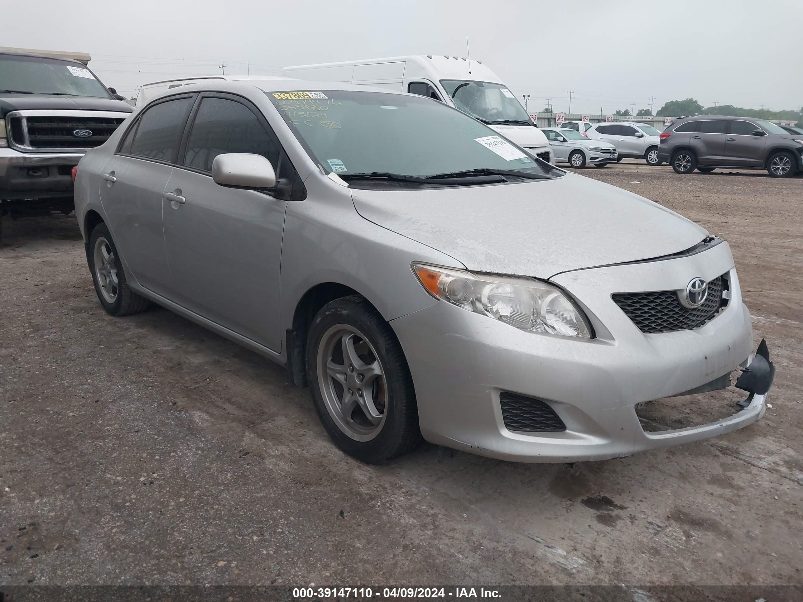 TOYOTA COROLLA 2009 1nxbu40e49z053480