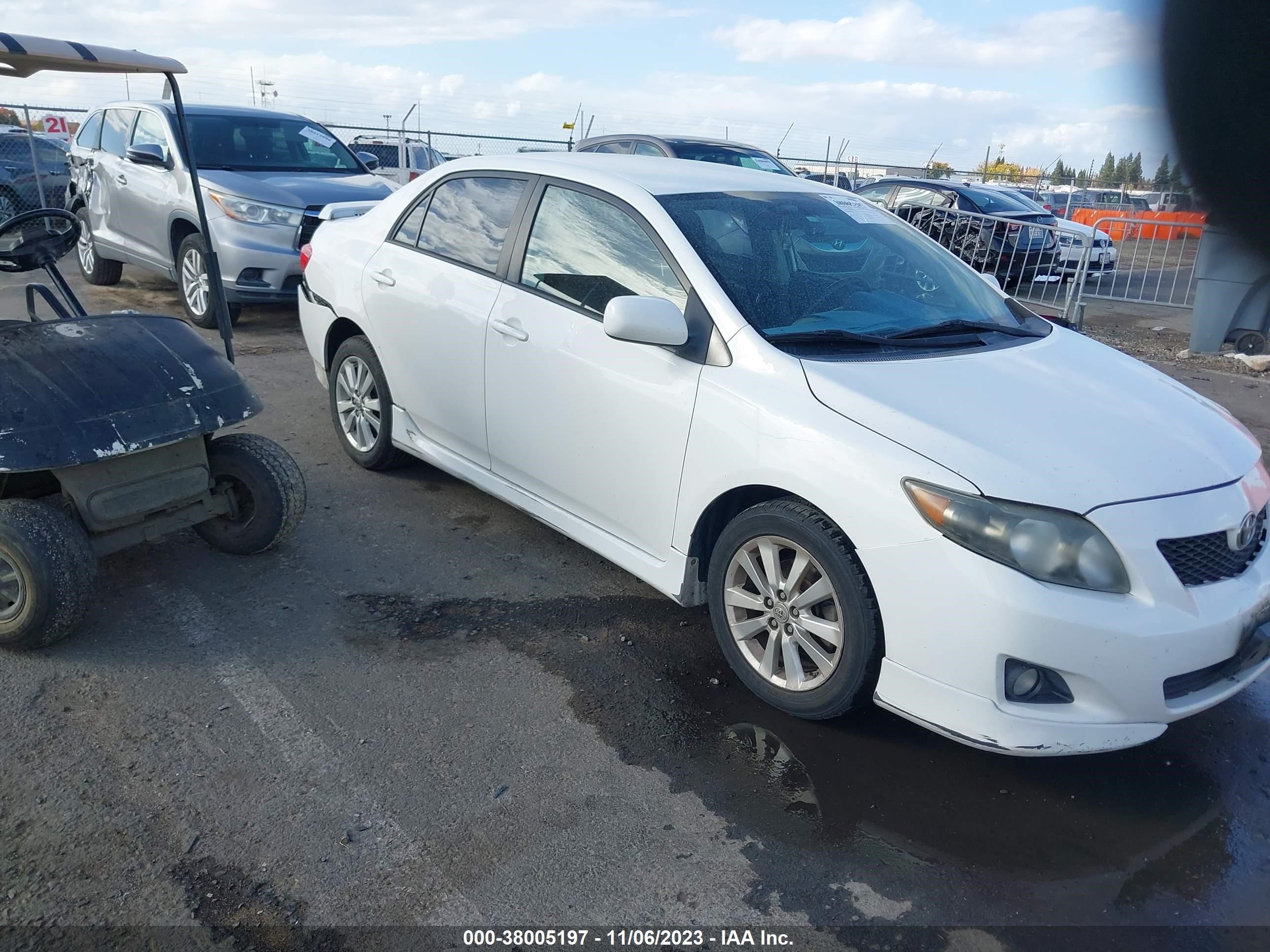 TOYOTA COROLLA 2009 1nxbu40e49z095017