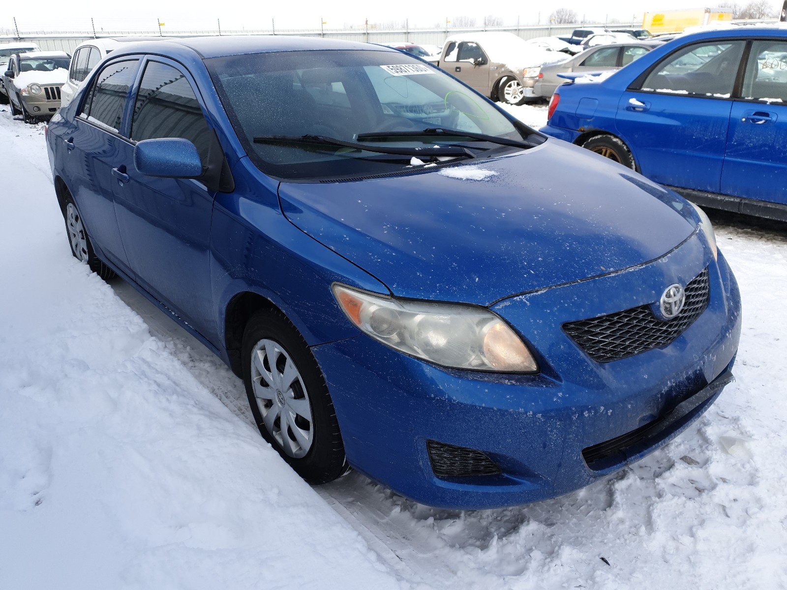 TOYOTA COROLLA BA 2009 1nxbu40e49z116321