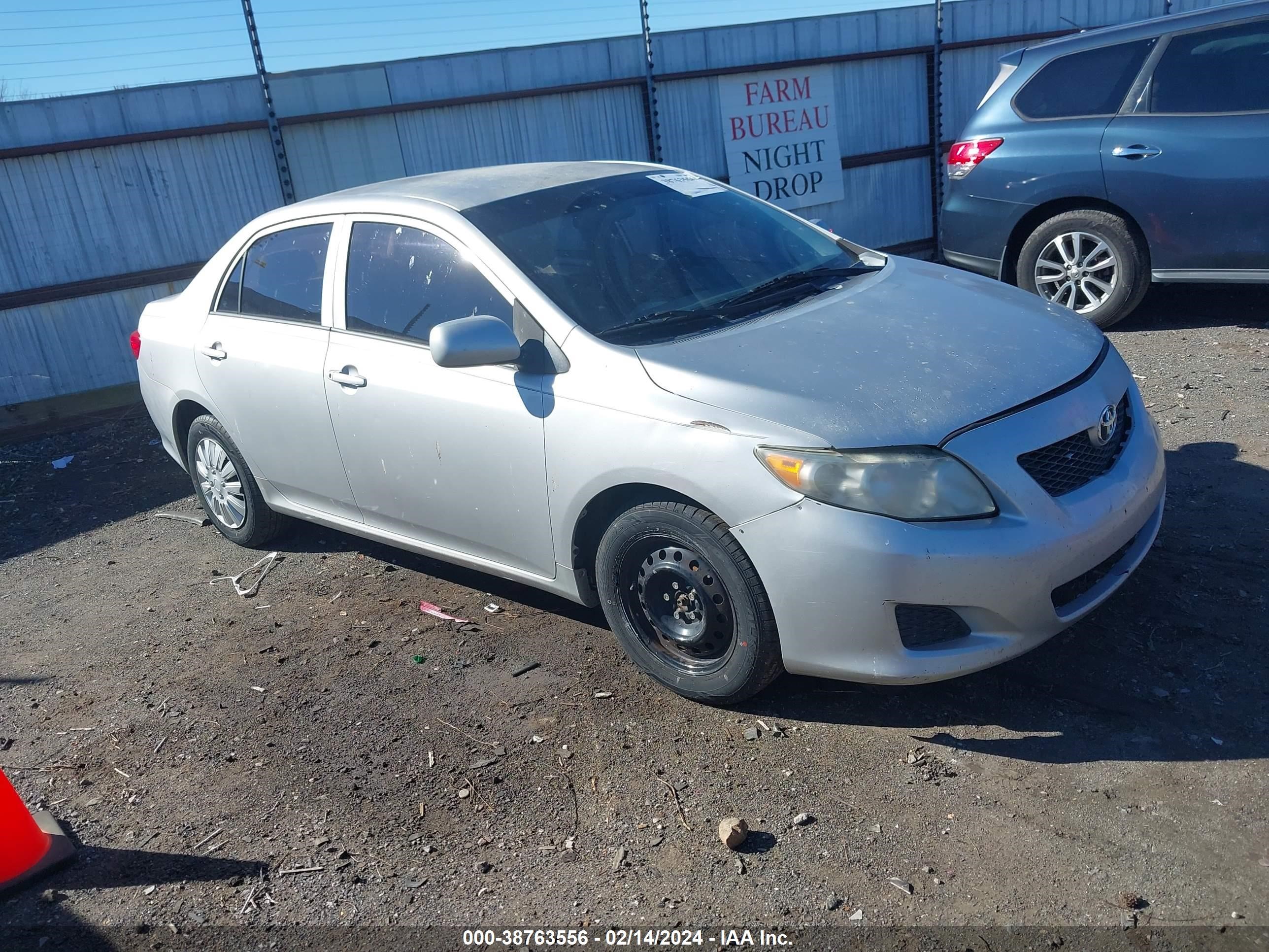 TOYOTA COROLLA 2009 1nxbu40e49z129988