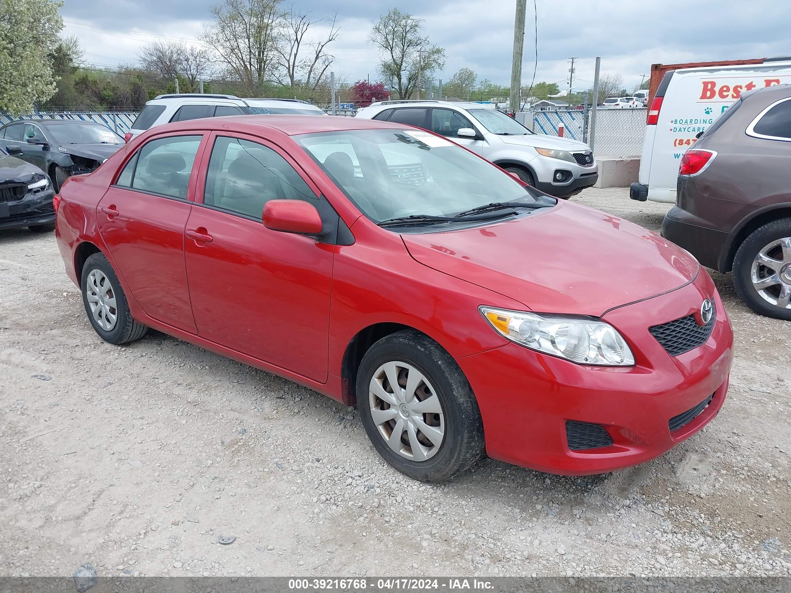 TOYOTA COROLLA 2009 1nxbu40e49z135953