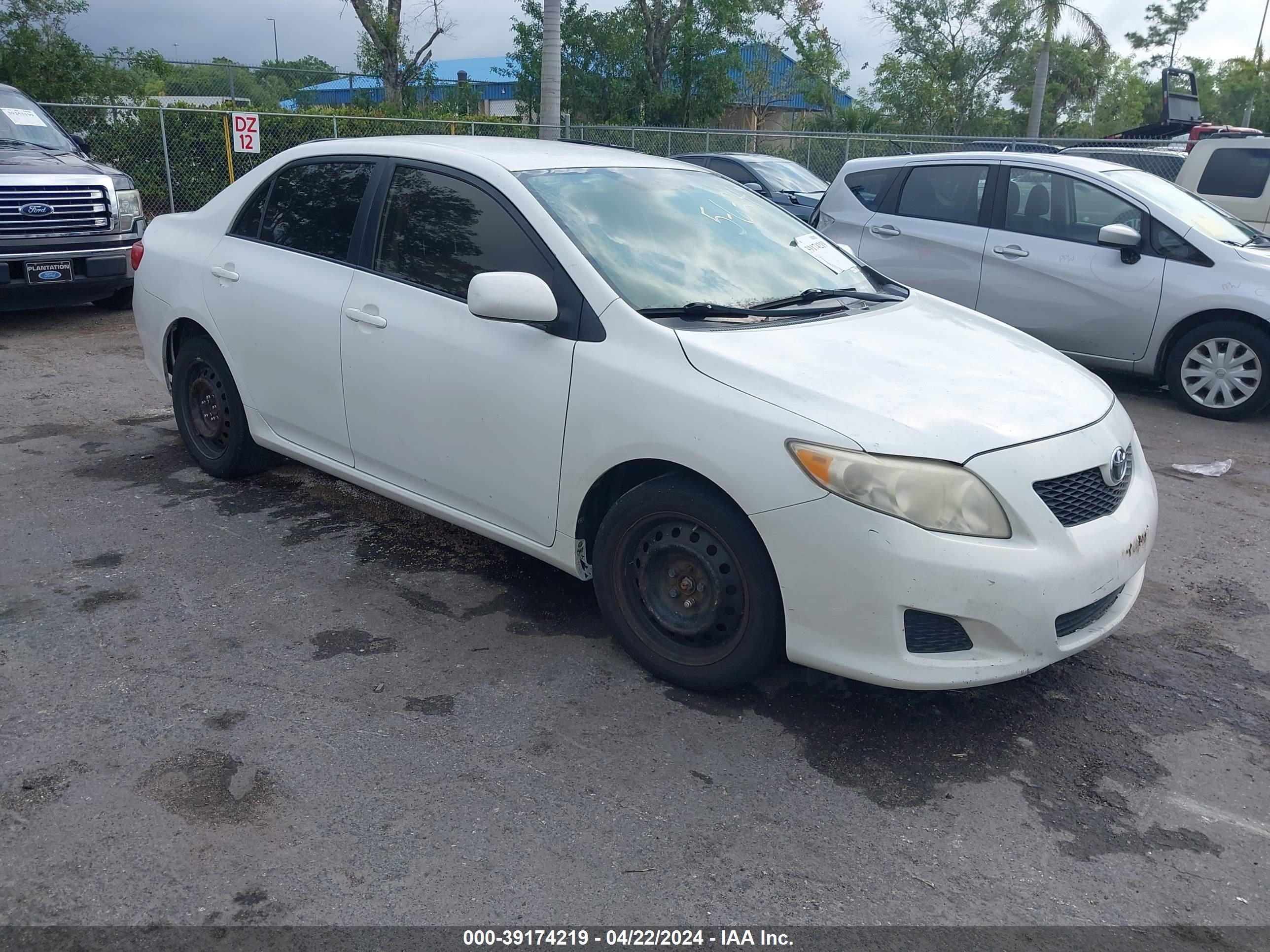 TOYOTA COROLLA 2009 1nxbu40e59z028930