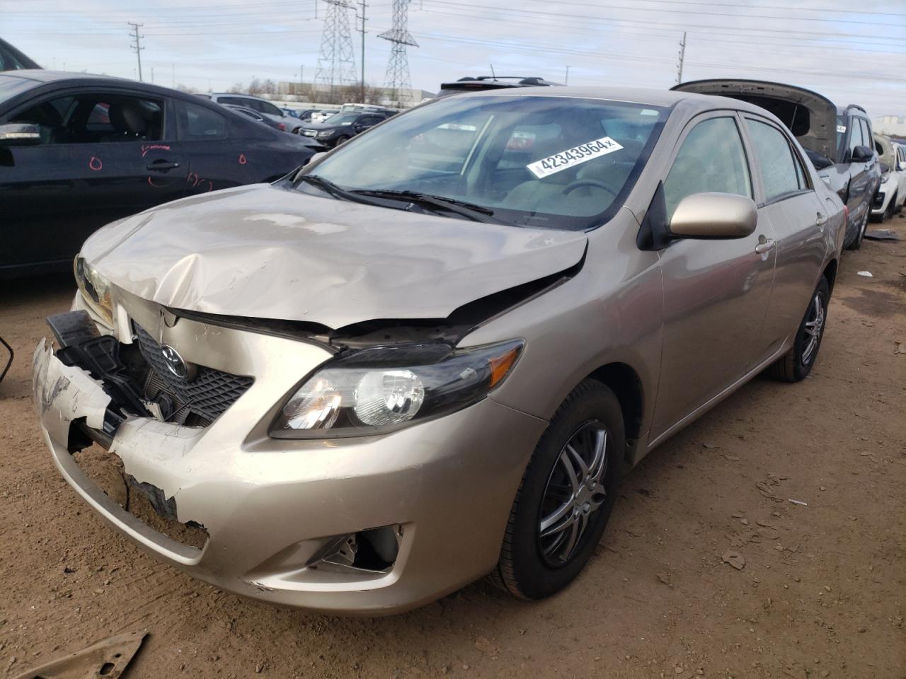 TOYOTA COROLLA 2009 1nxbu40e59z036784