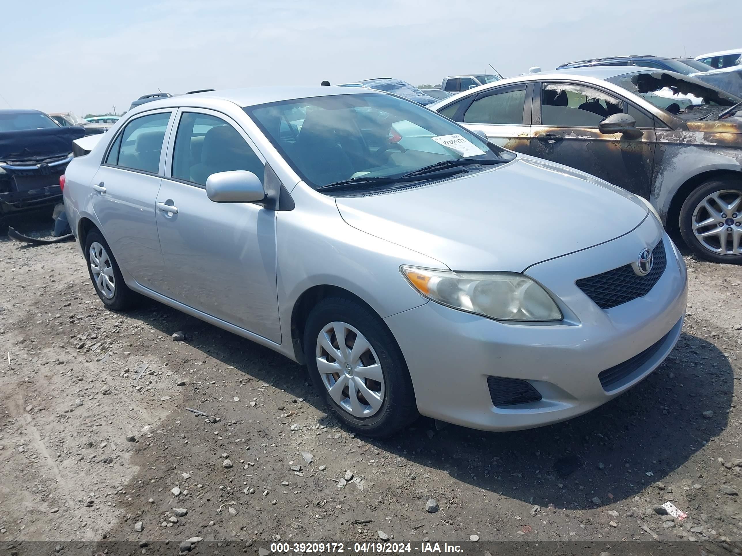 TOYOTA COROLLA 2009 1nxbu40e59z038566