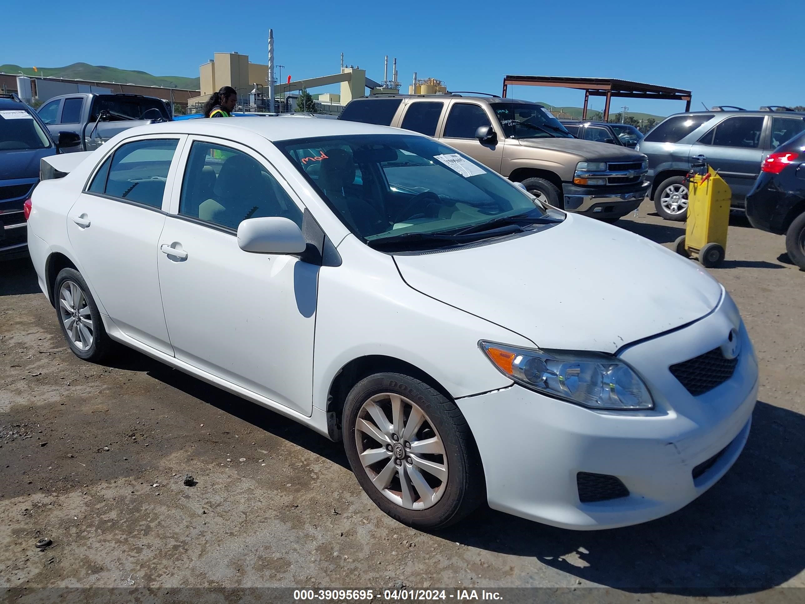 TOYOTA COROLLA 2009 1nxbu40e59z047039