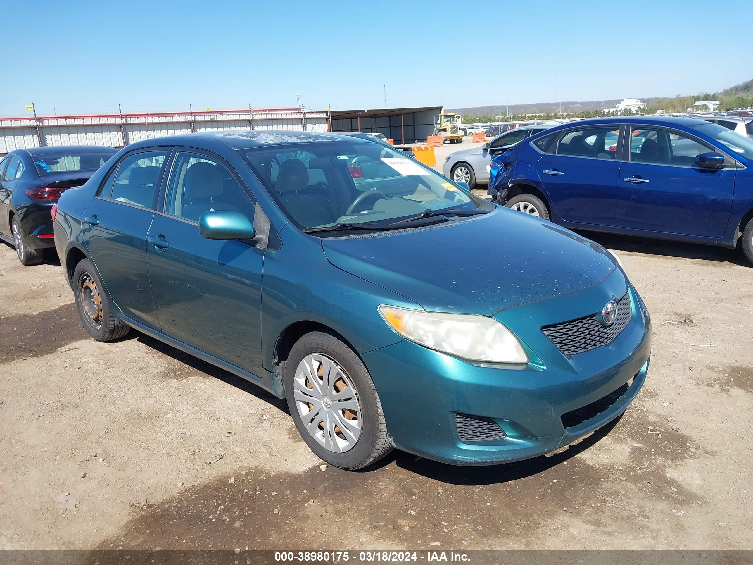 TOYOTA COROLLA 2009 1nxbu40e59z056484