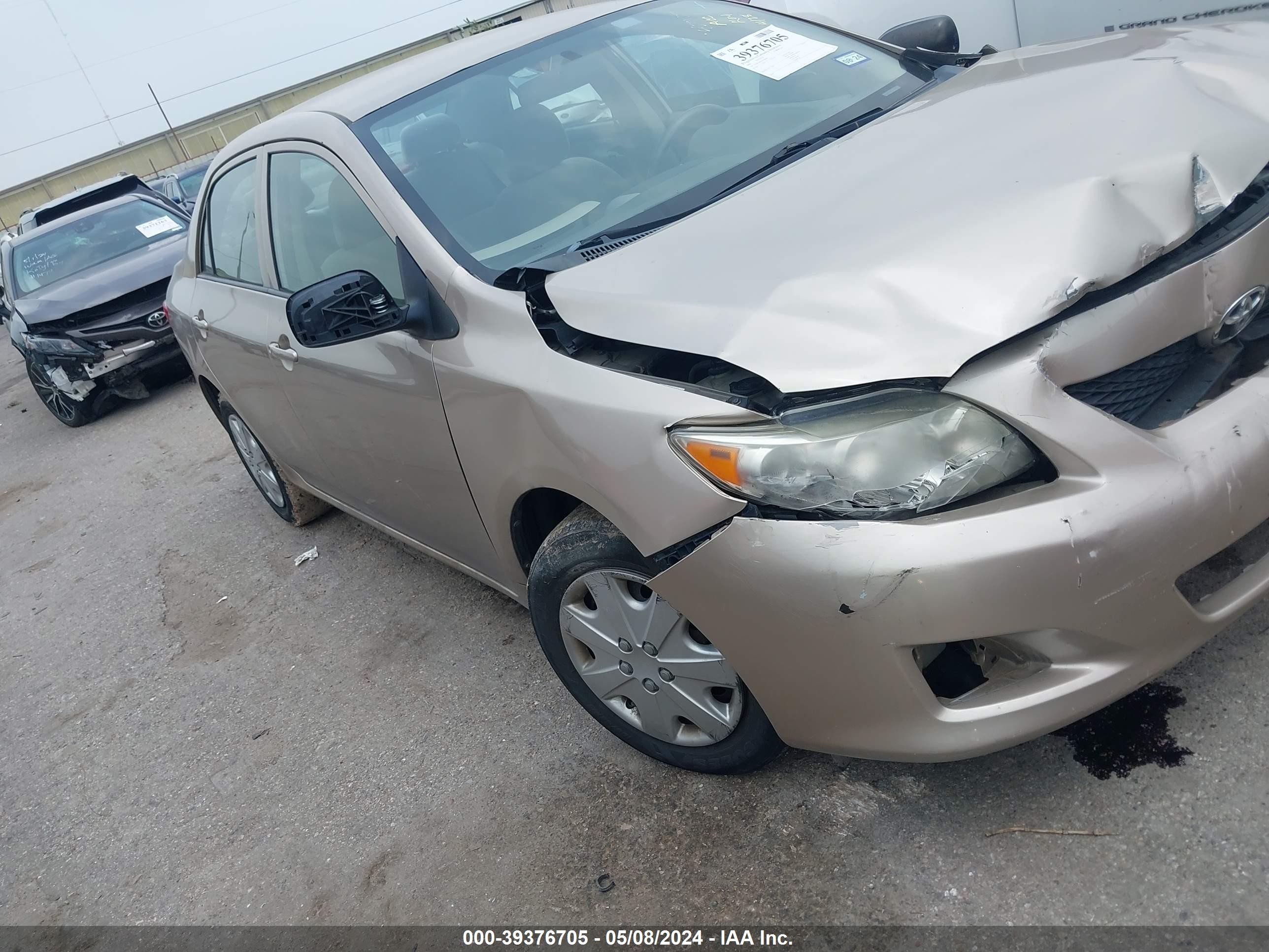 TOYOTA COROLLA 2009 1nxbu40e59z058008