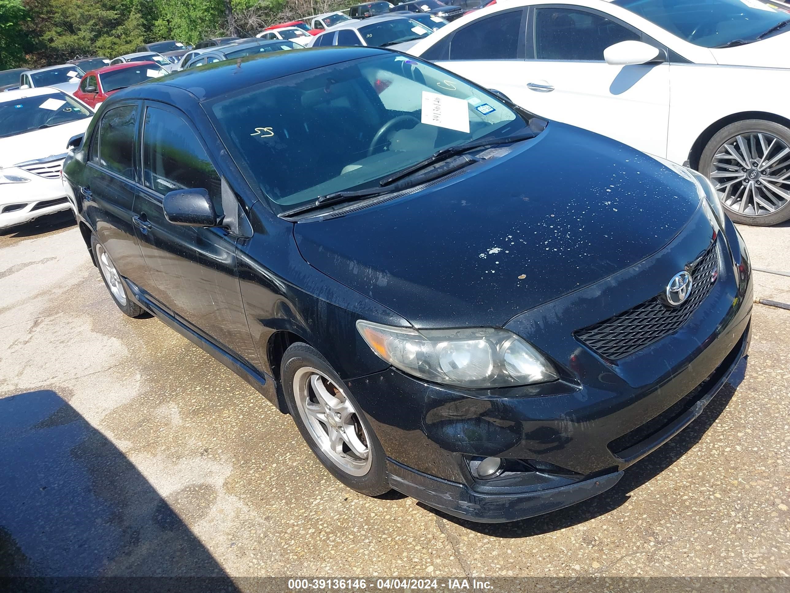 TOYOTA COROLLA 2009 1nxbu40e59z079795