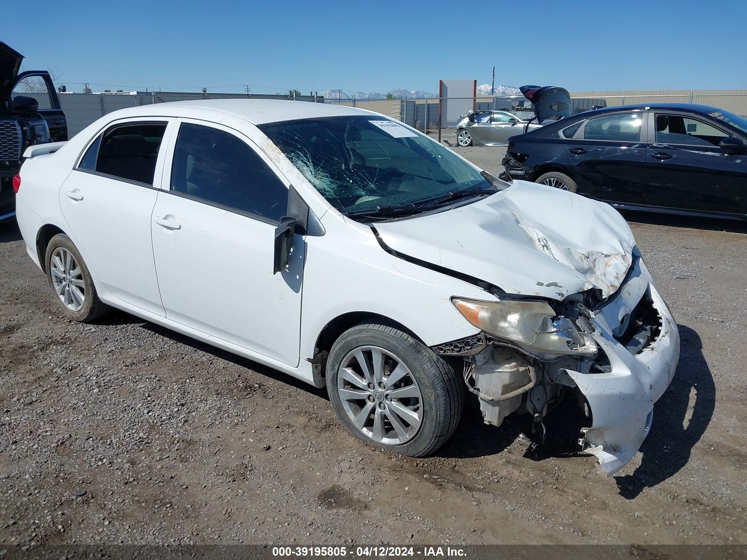 TOYOTA COROLLA 2009 1nxbu40e59z127652